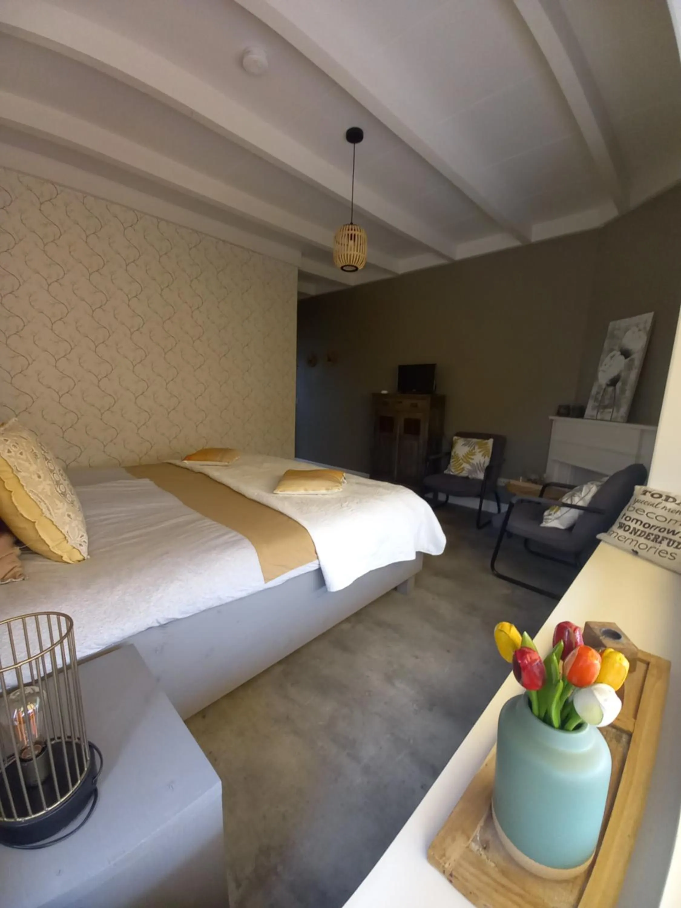 Bedroom, Bed in BnB-Heirhuys