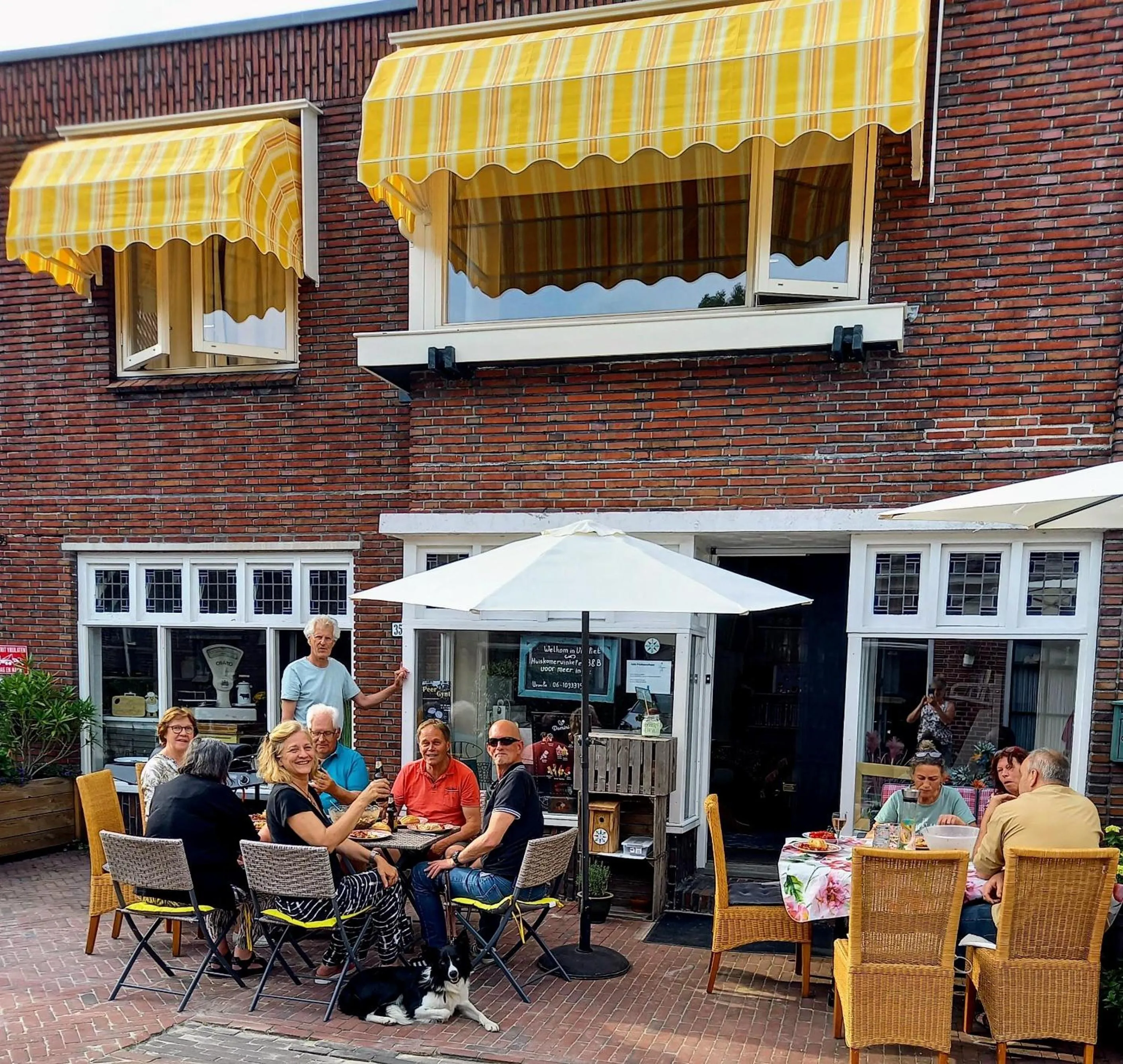 Balcony/Terrace in BnB-Heirhuys