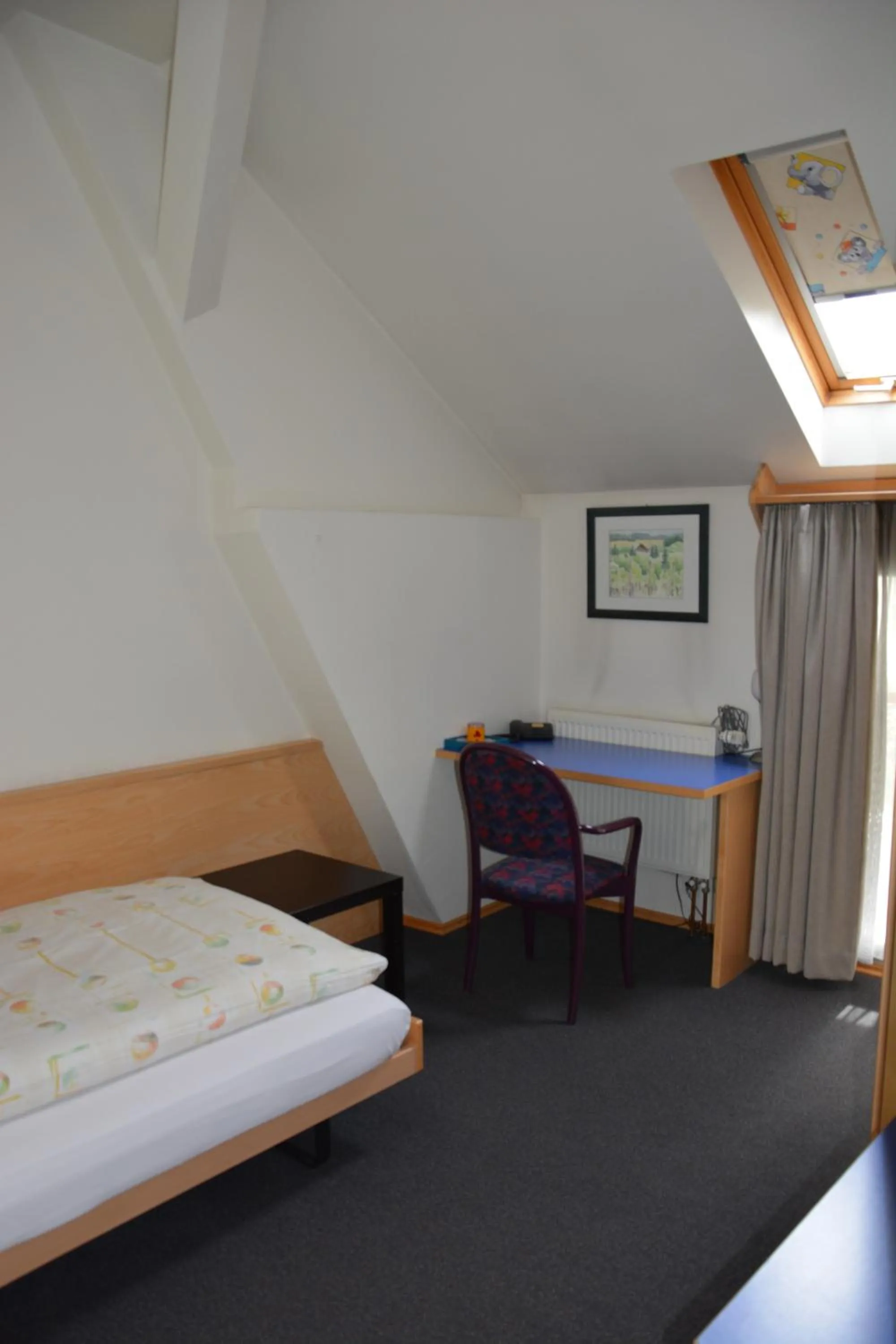 Decorative detail, Bed in Hotel Hessengüetli