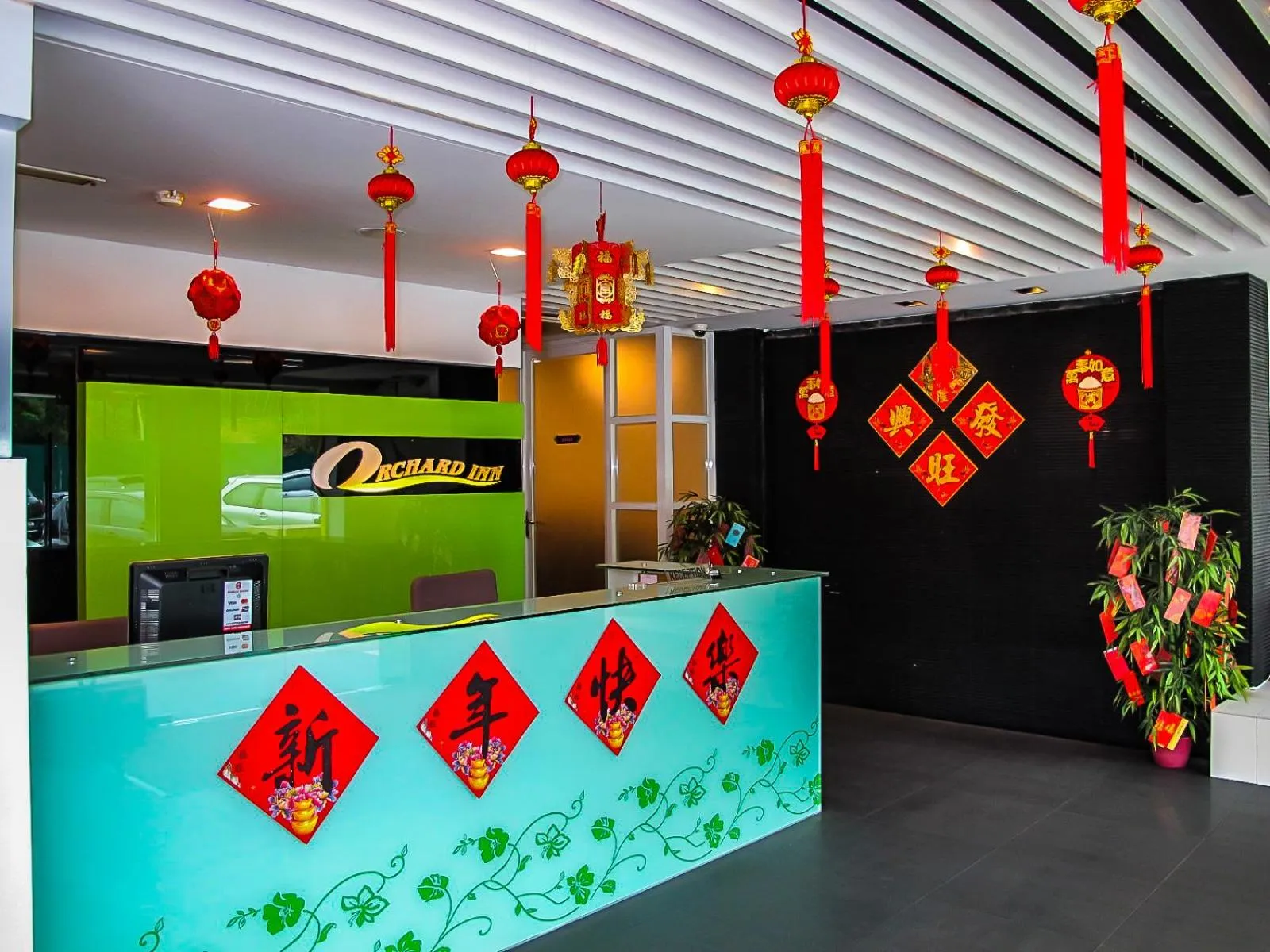 Facade/entrance in Orchard Inn Puchong