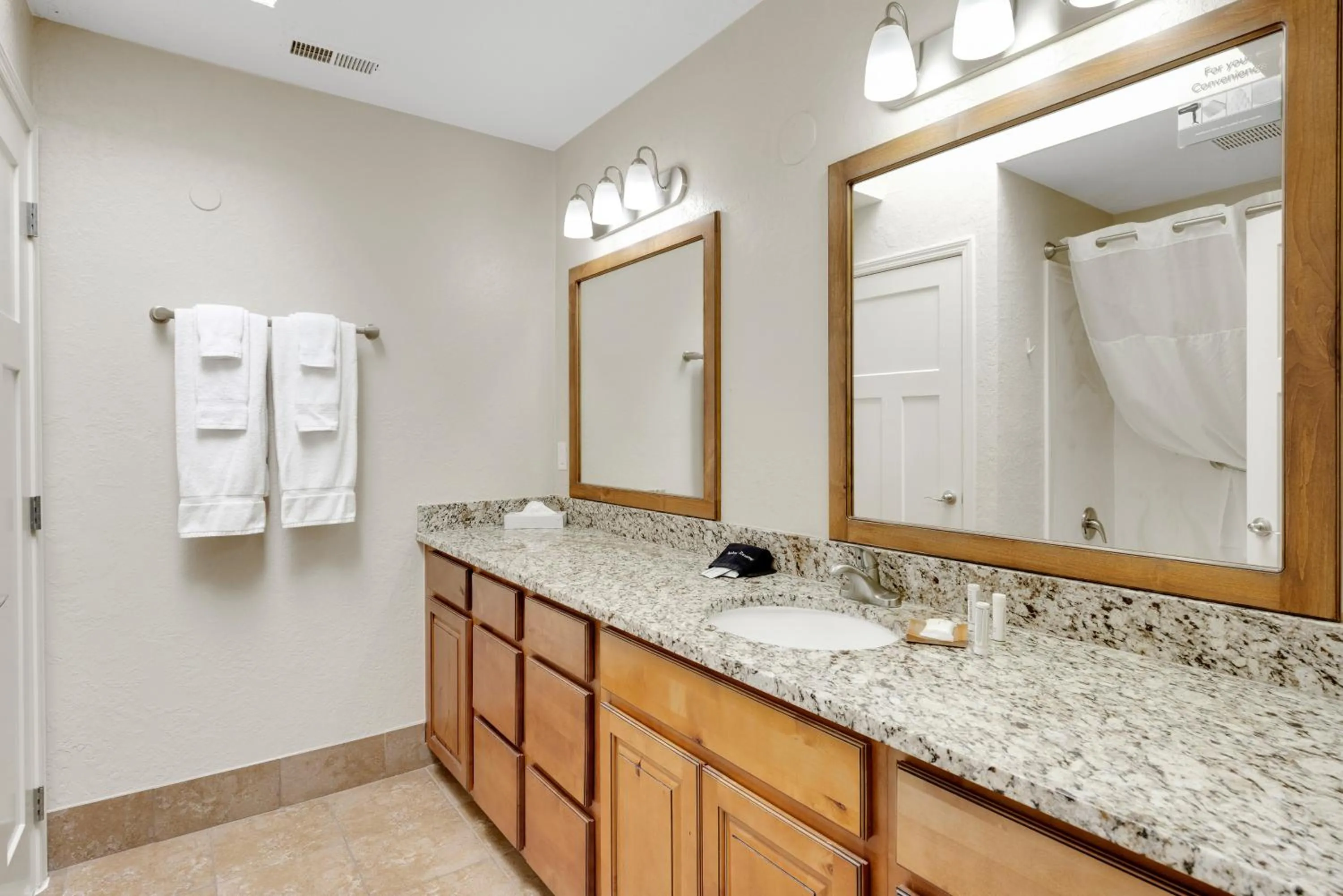 Shower in Villas at Southgate