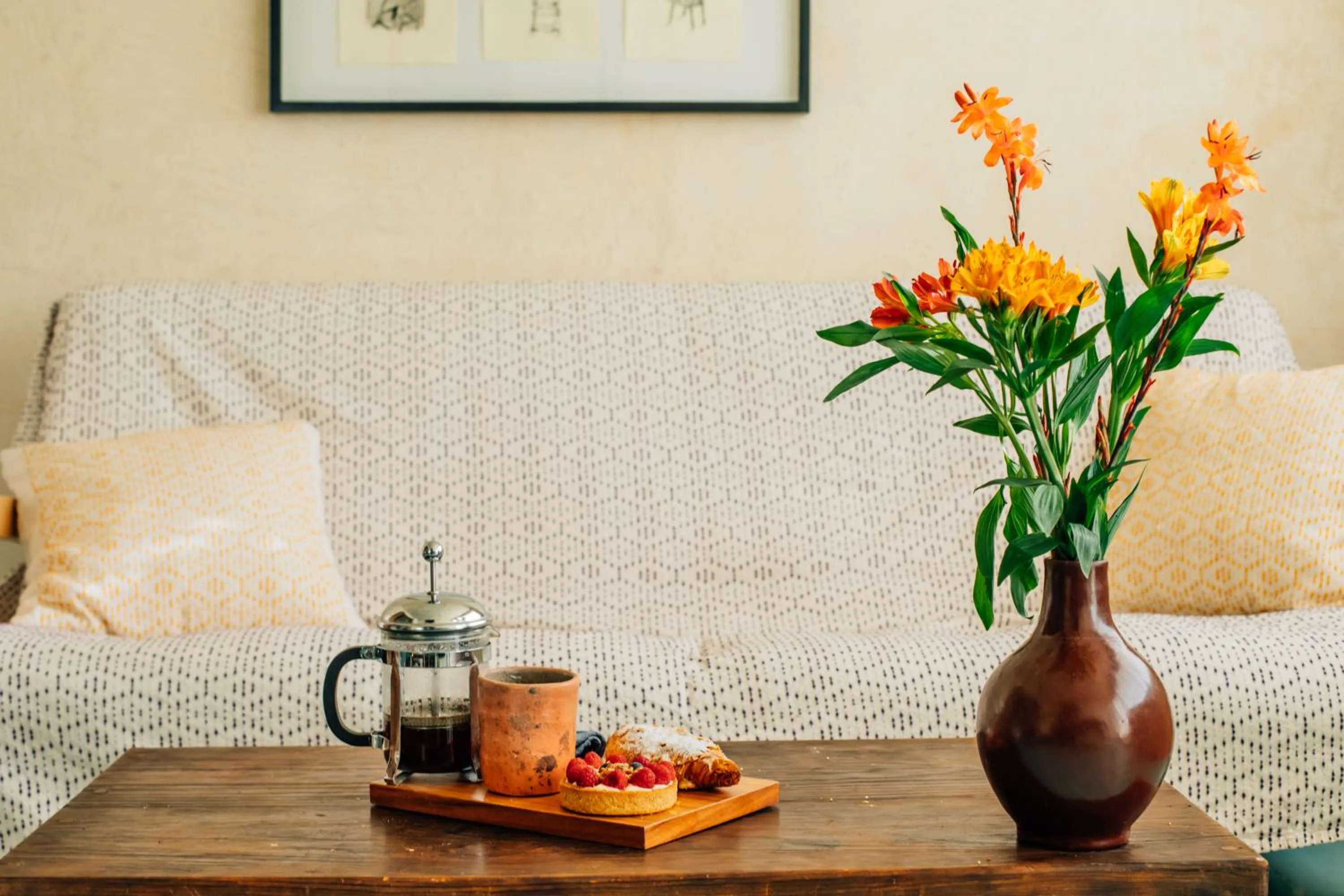 Living room in Boulenc Bed and Bread