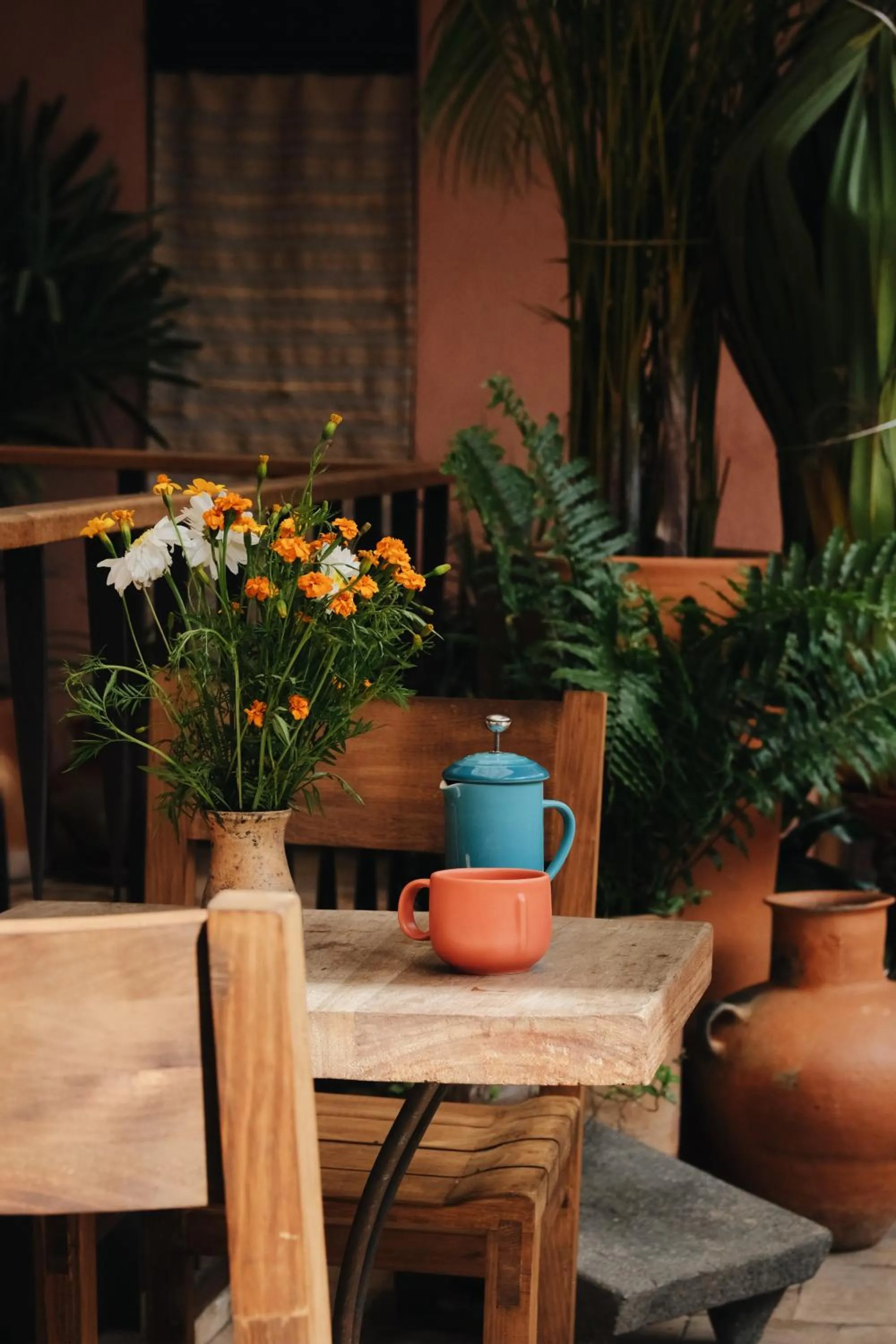 Patio in Boulenc Bed and Bread