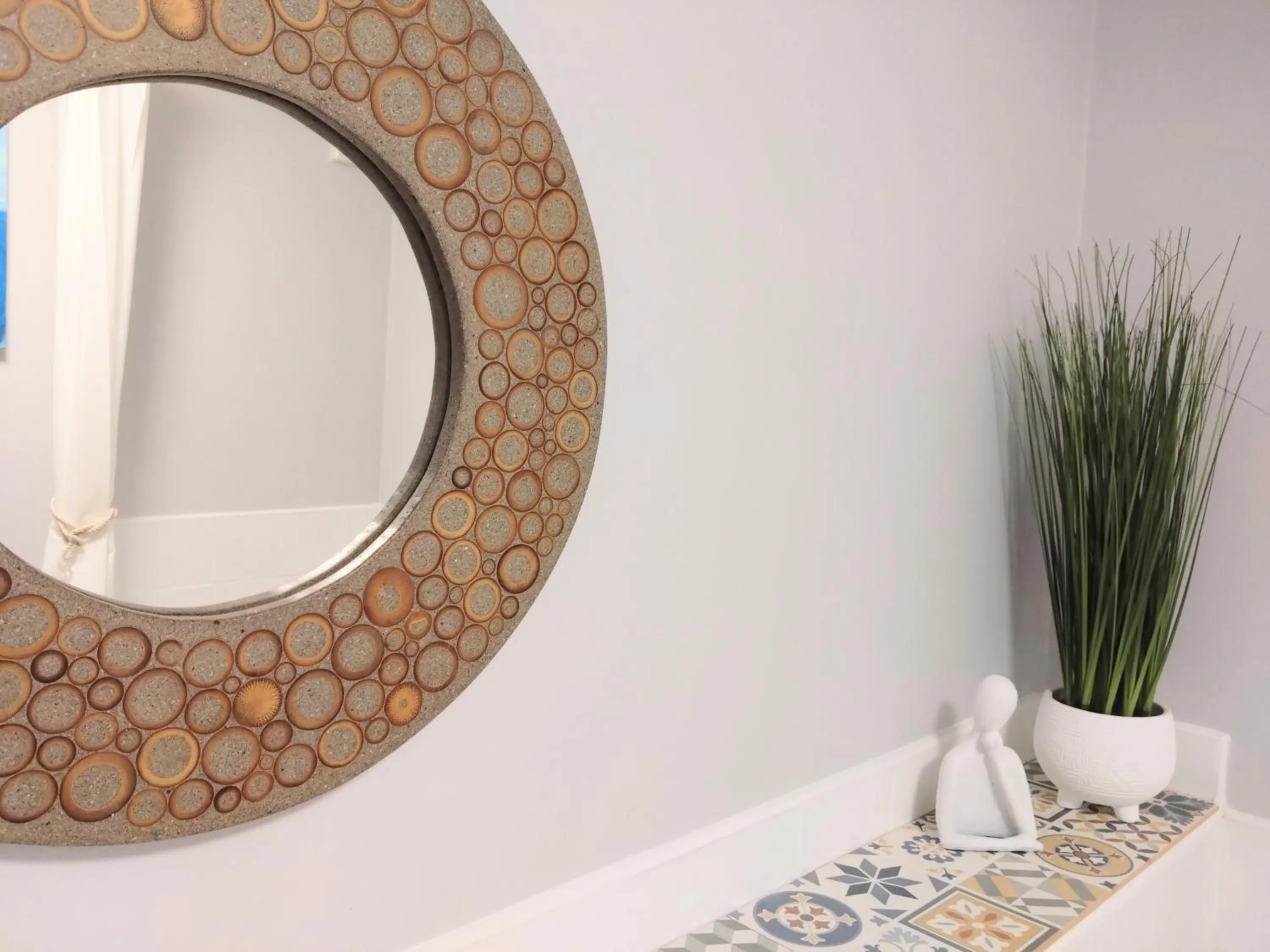 Bathroom in Beachfront Studio Apartment