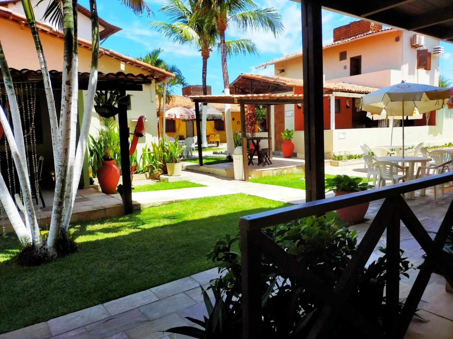 Patio in POUSADA BORE KOKO