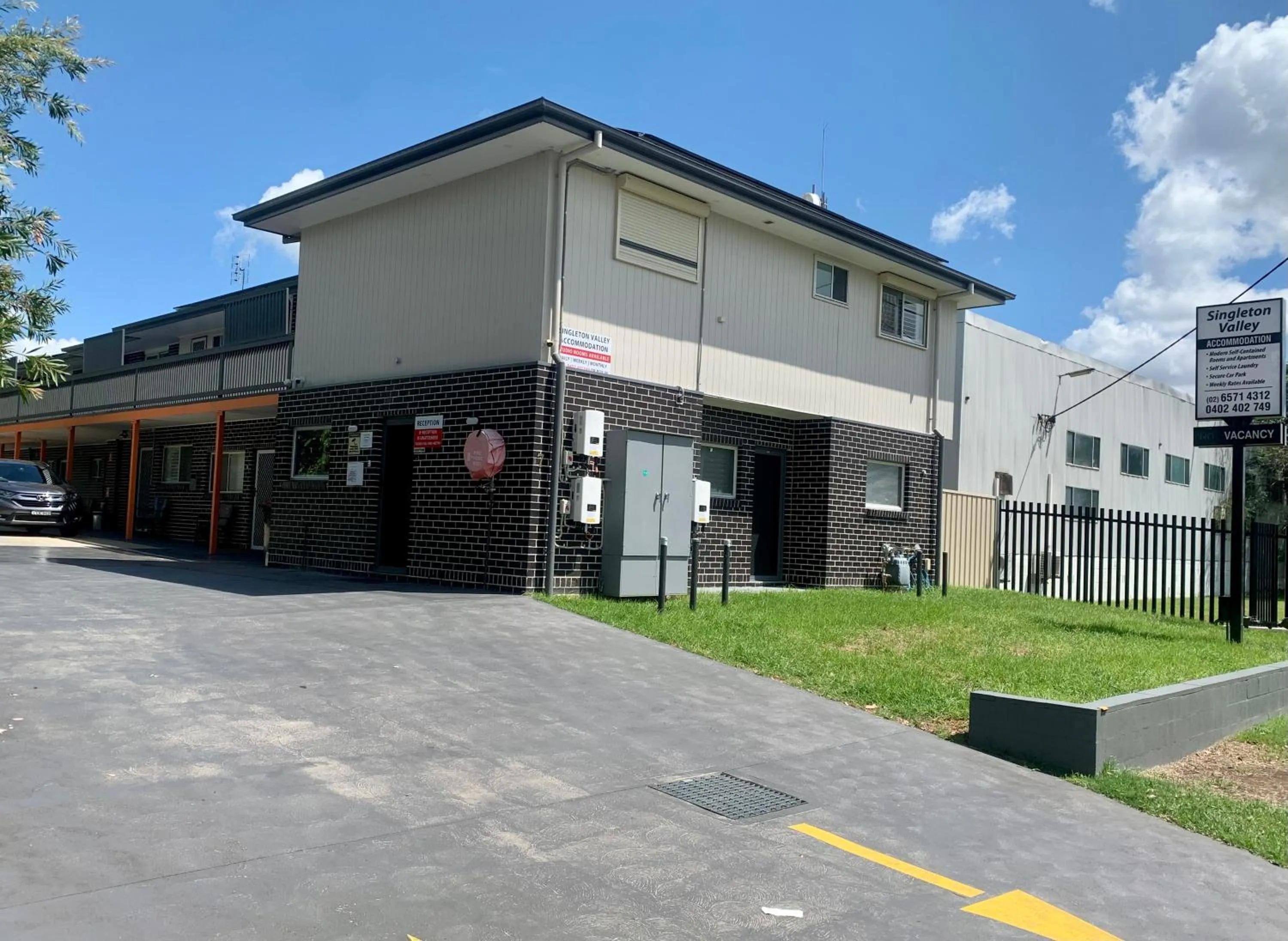 Property building in Singleton Valley Accommodation