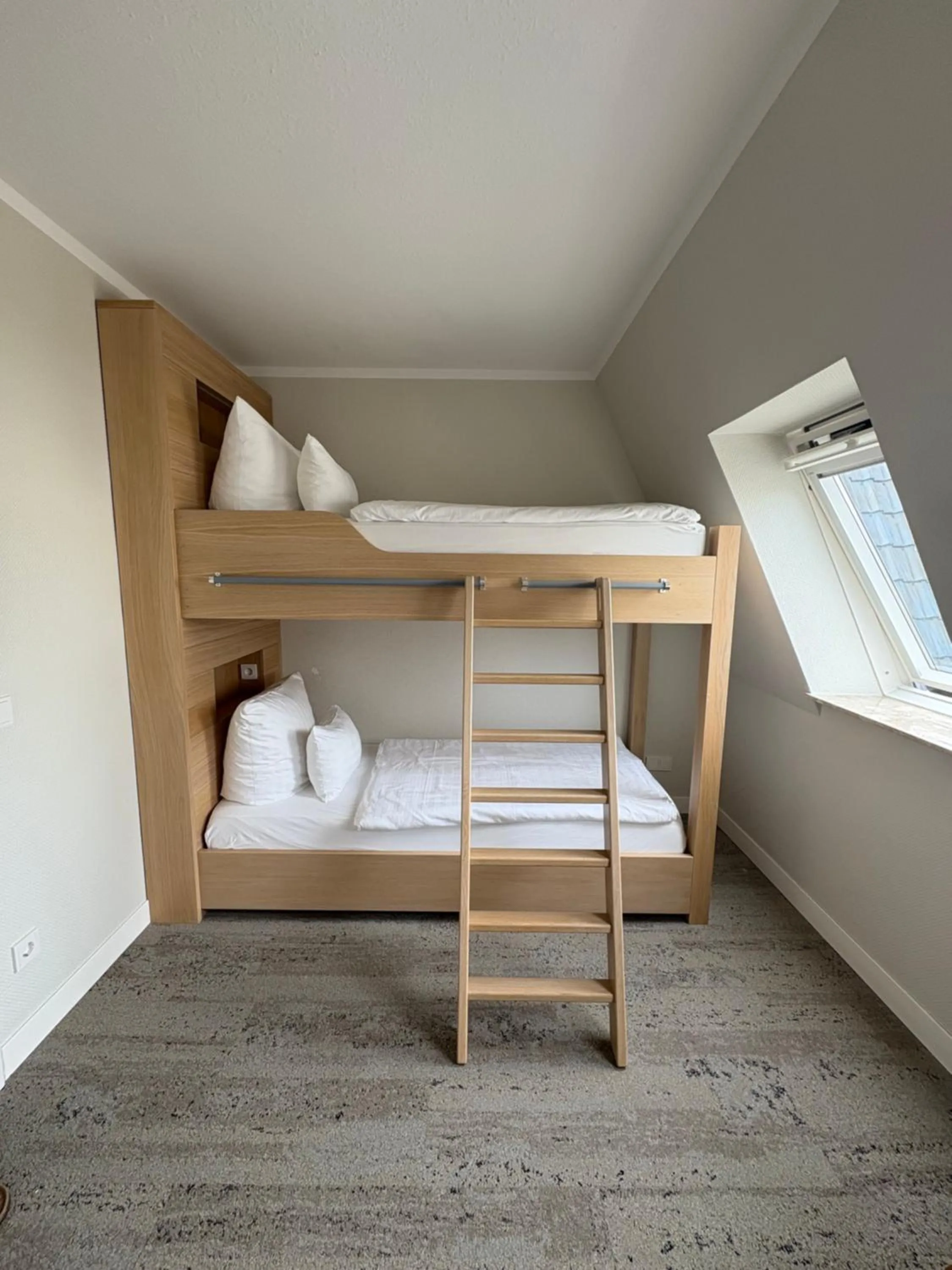 Bed in Hotel Muschelgrund