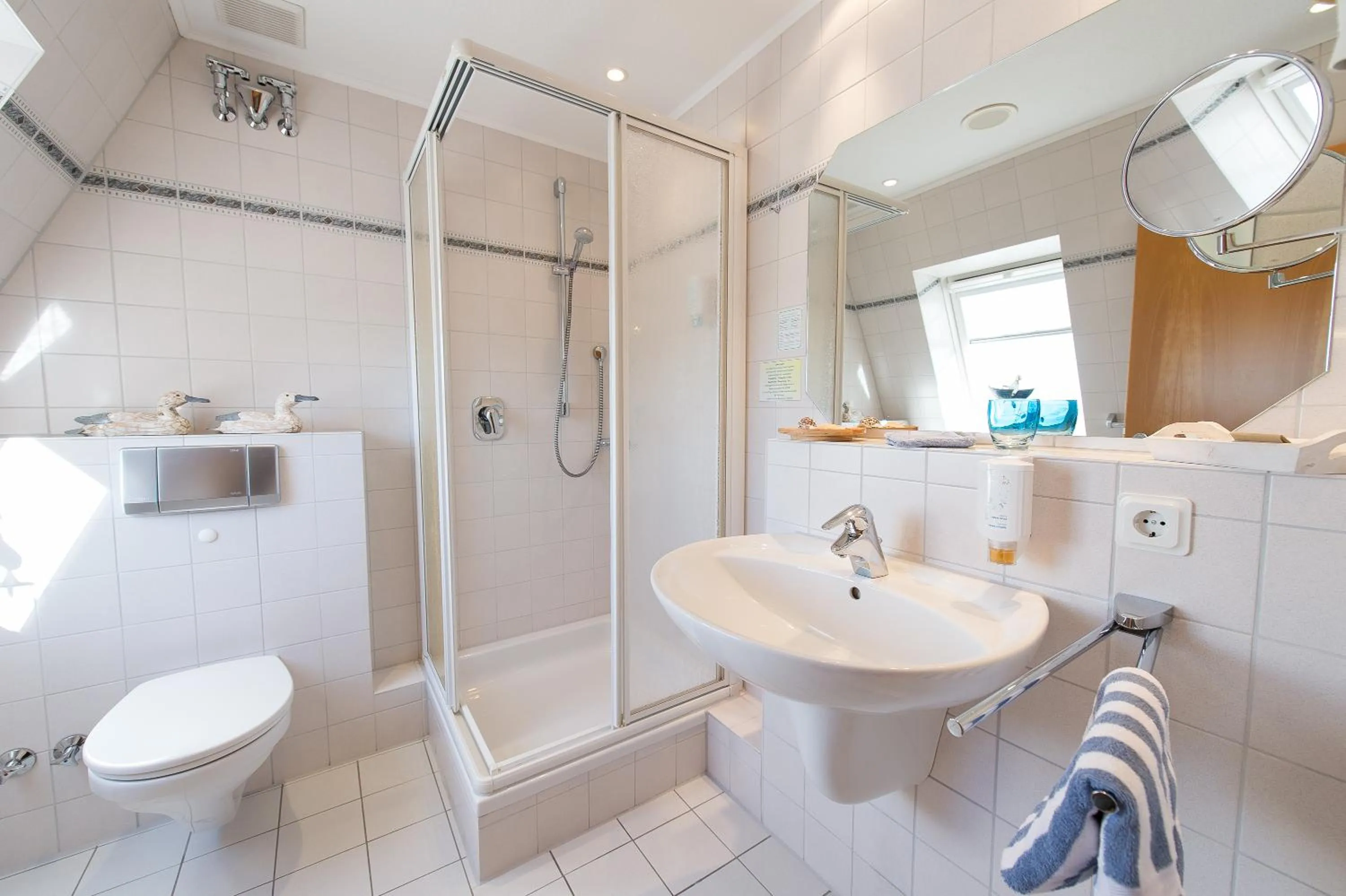 Toilet in Hotel Muschelgrund