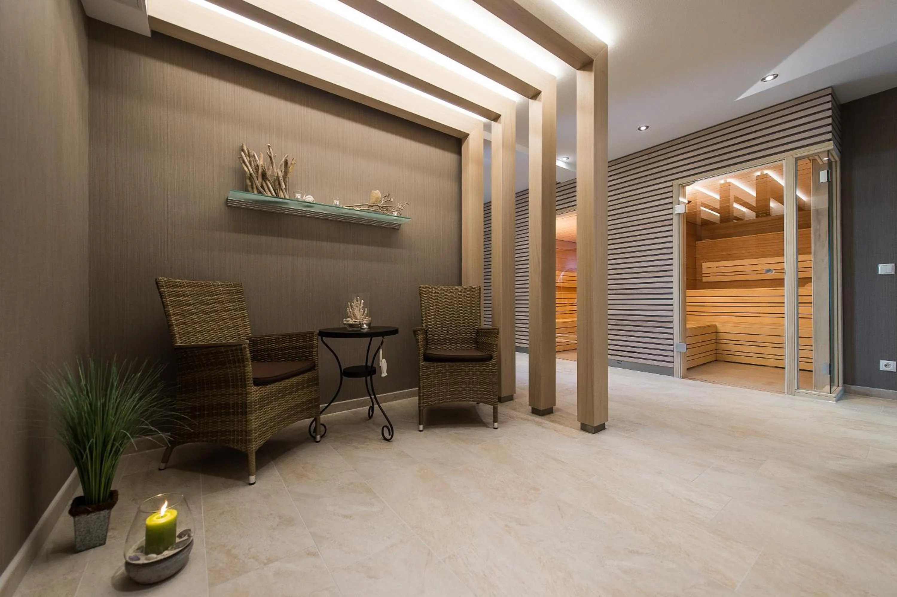 Sauna in Hotel Muschelgrund