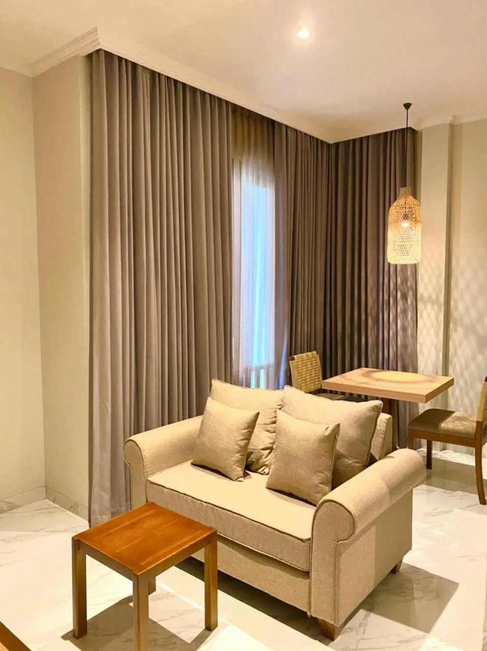 Living room in Kayangan Boutique Hotel