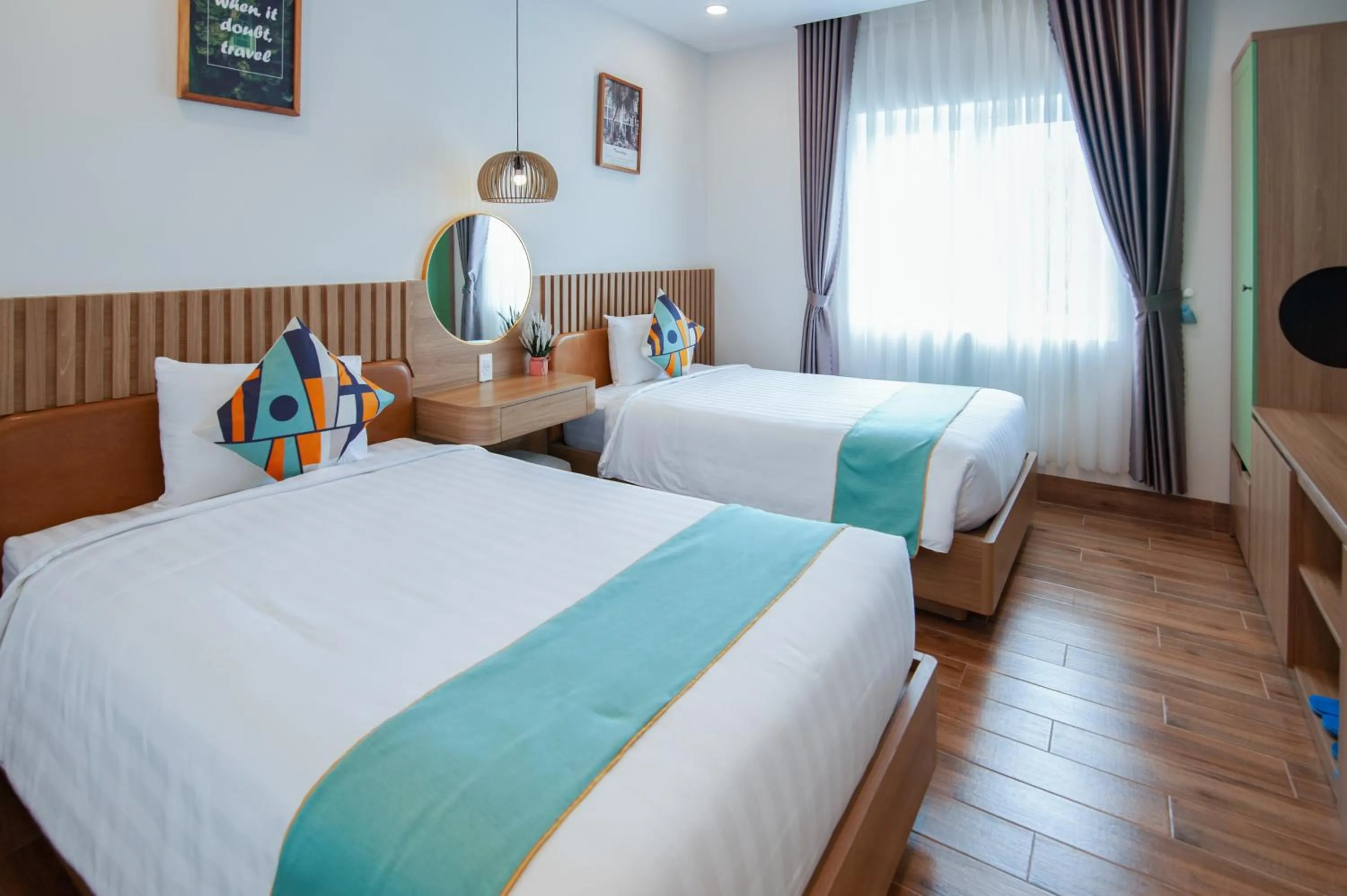 Bed in The View Hotel