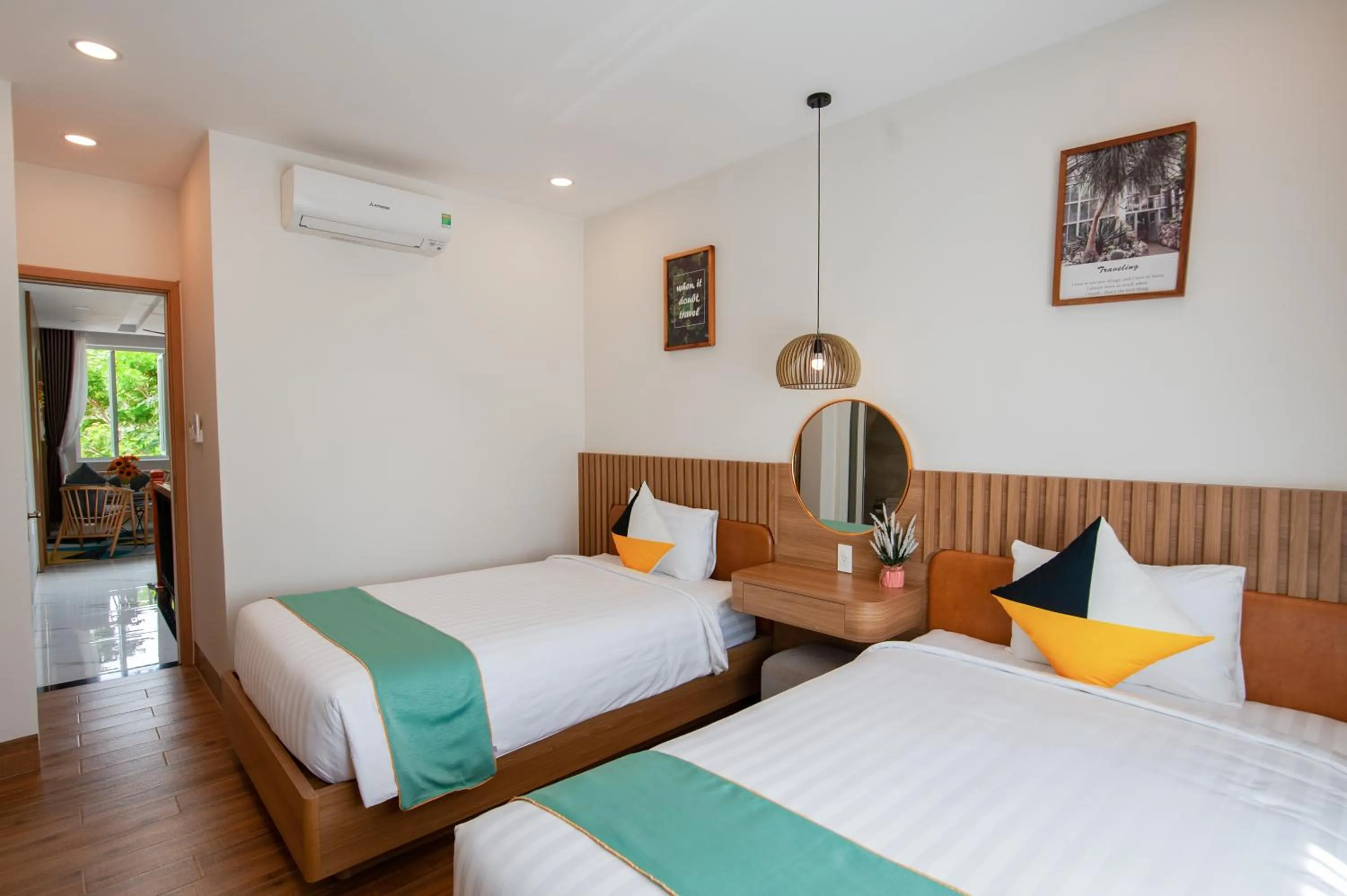 Bed in The View Hotel