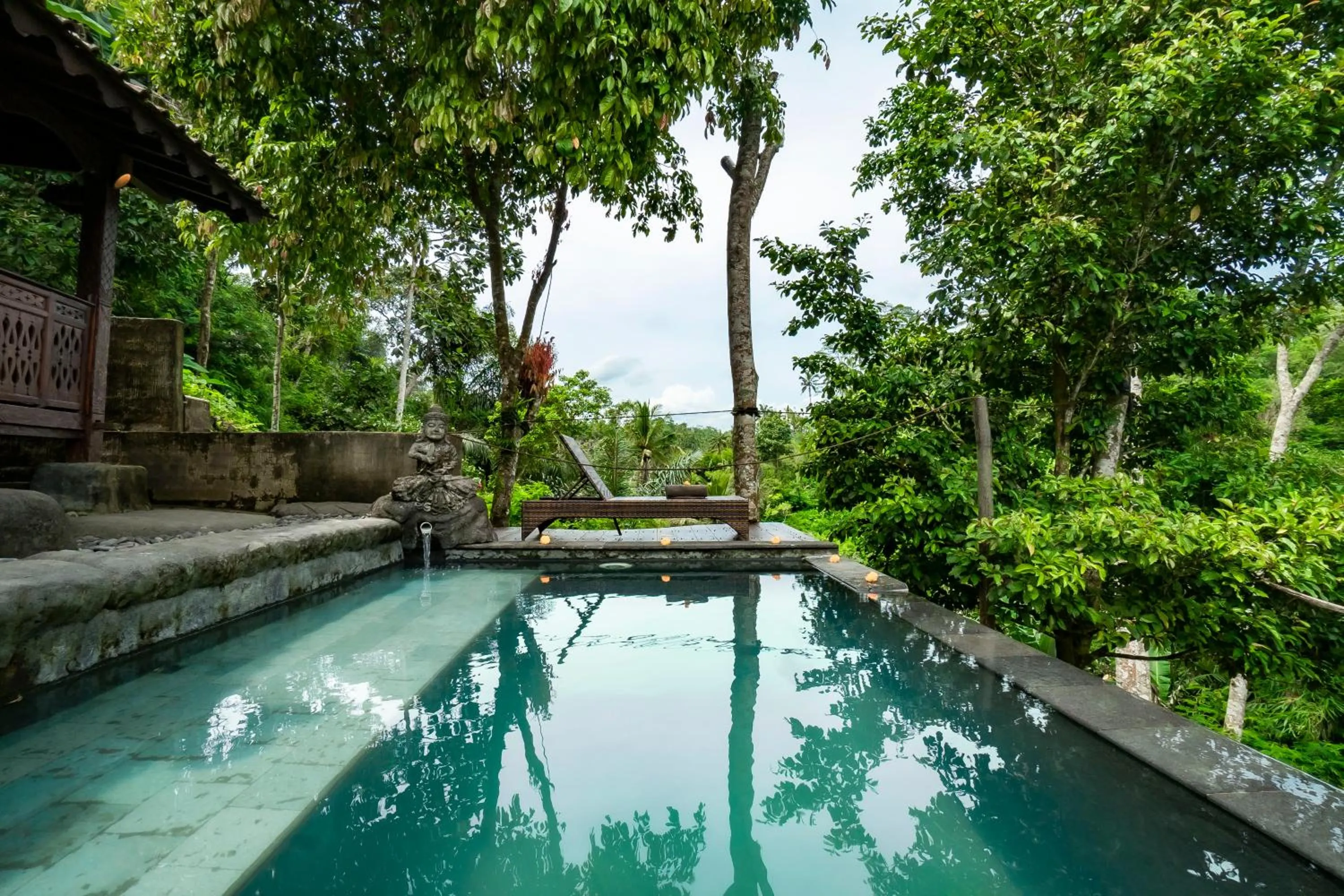 Swimming pool in Magatama Villa by Mahaputra