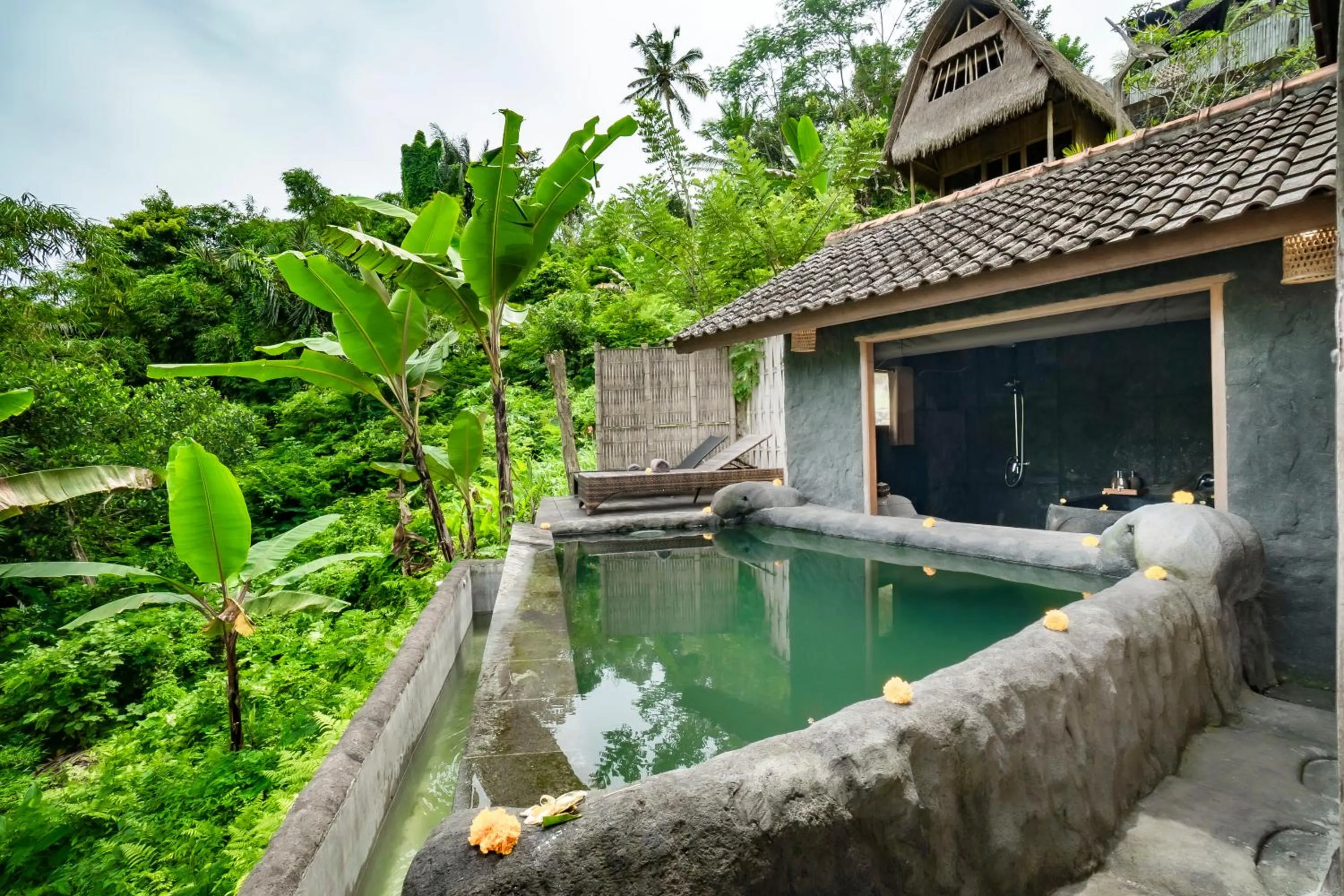Swimming pool in Magatama Villa by Mahaputra