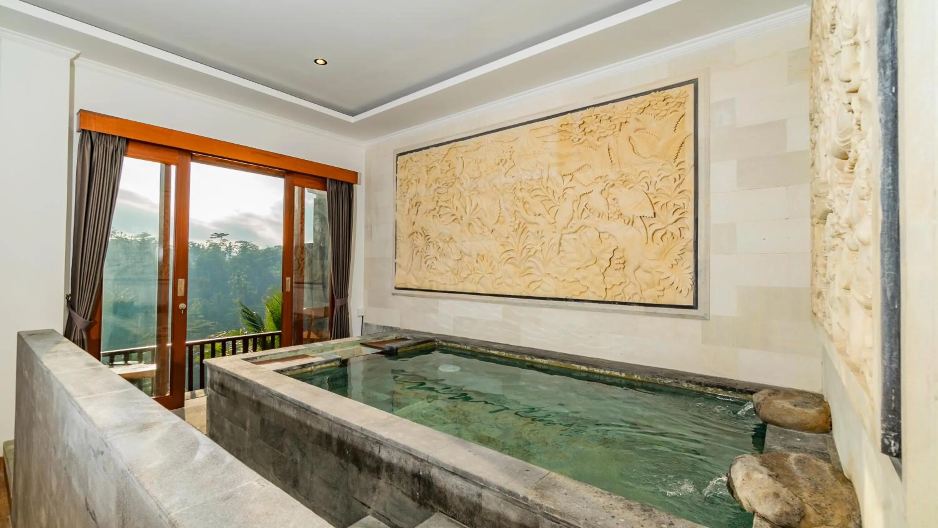 Swimming pool in Magatama Villa by Mahaputra