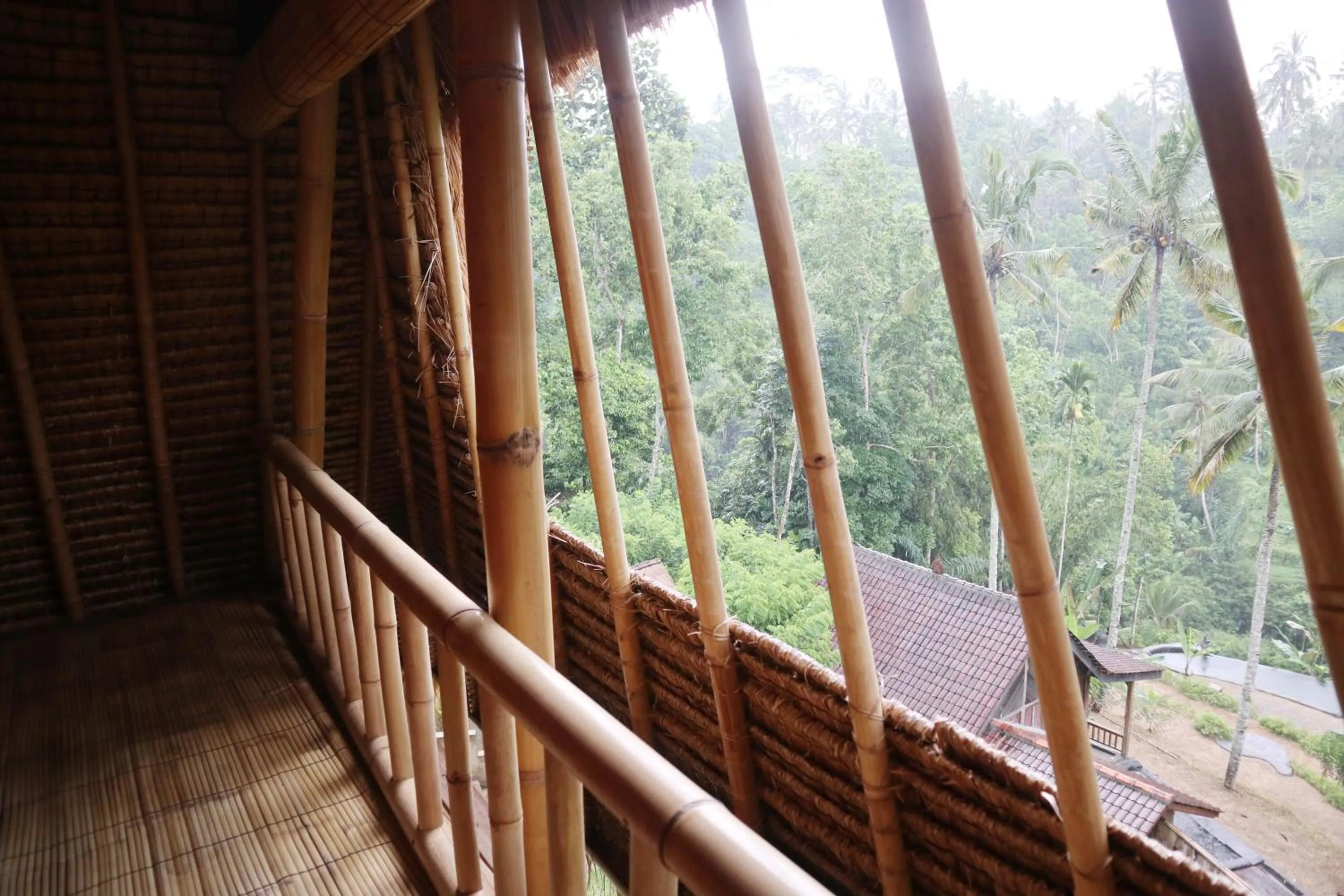 Balcony/Terrace in Magatama Villa by Mahaputra
