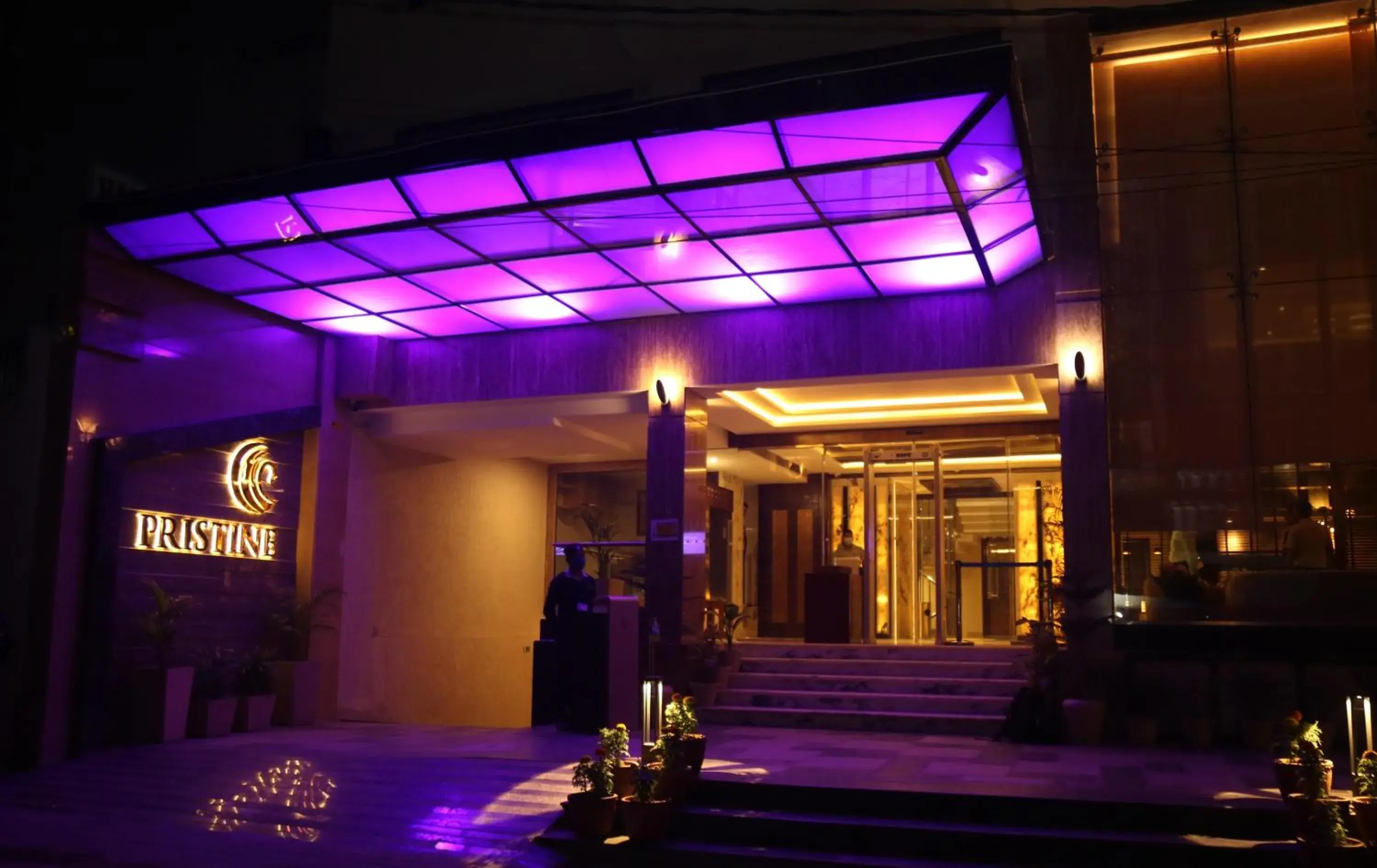 Facade/entrance in Pristine Hotel, Varanasi Facade/entrance in Pristine Hotel, Varanasi