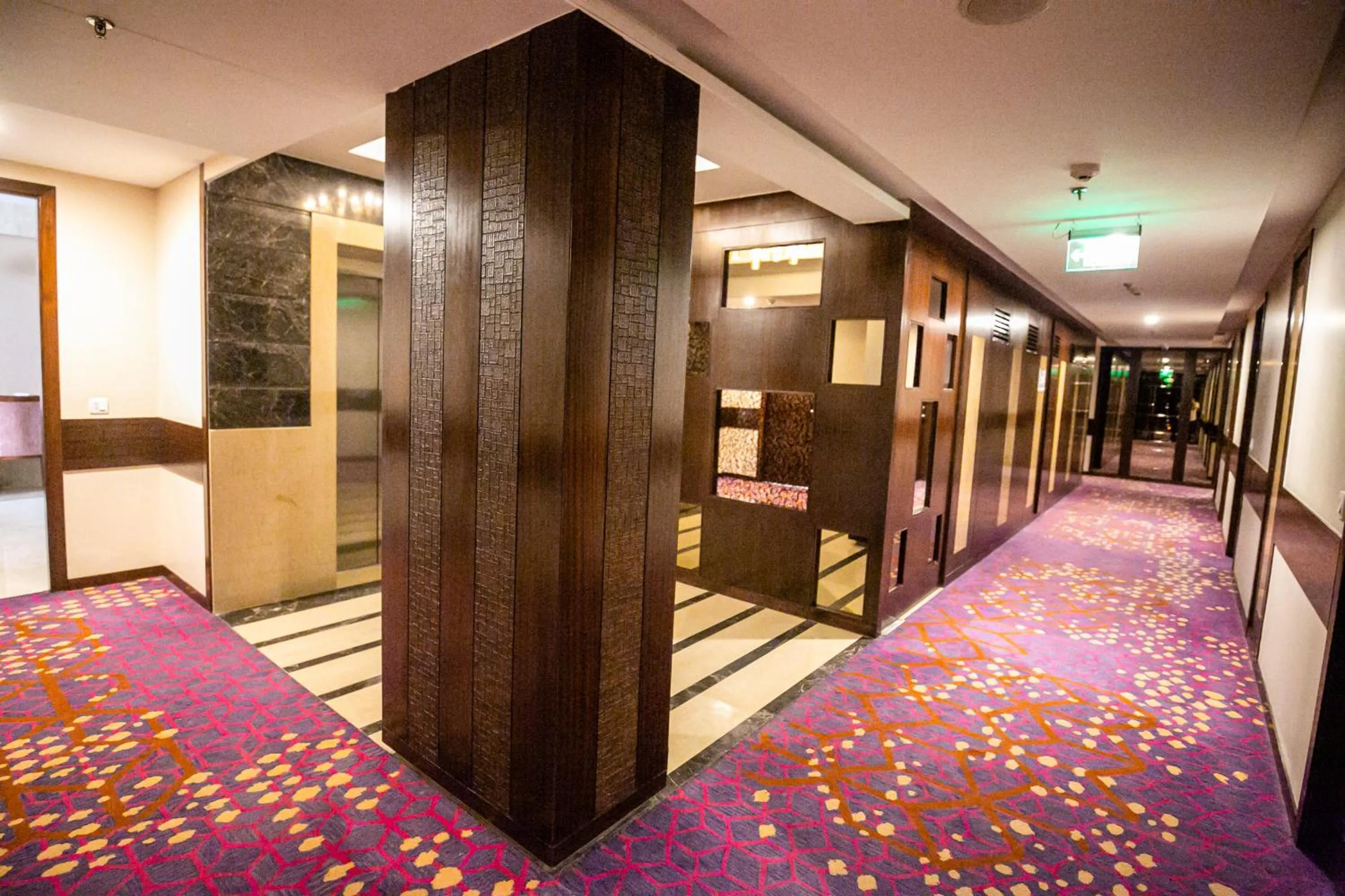 elevator in Pristine Hotel, Varanasi