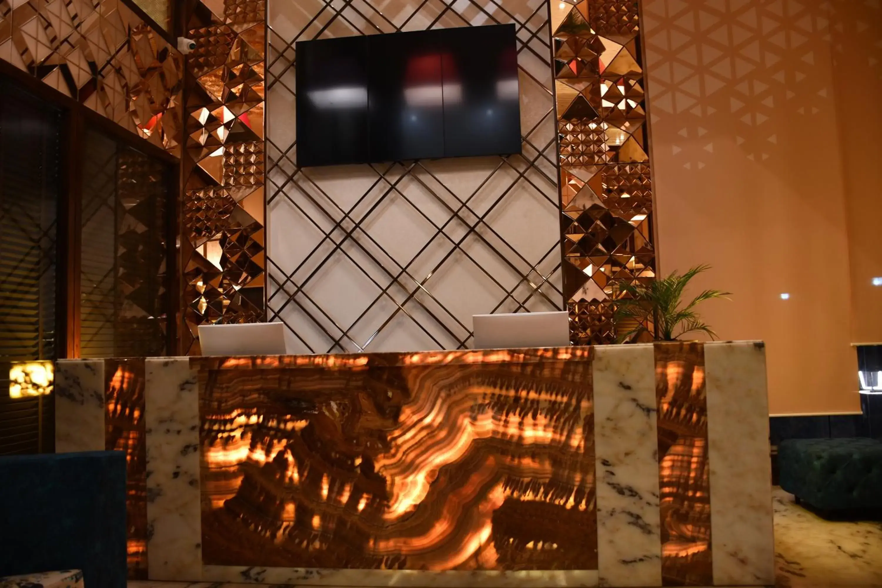 Lobby or reception in Pristine Hotel, Varanasi Lobby or reception in Pristine Hotel, Varanasi