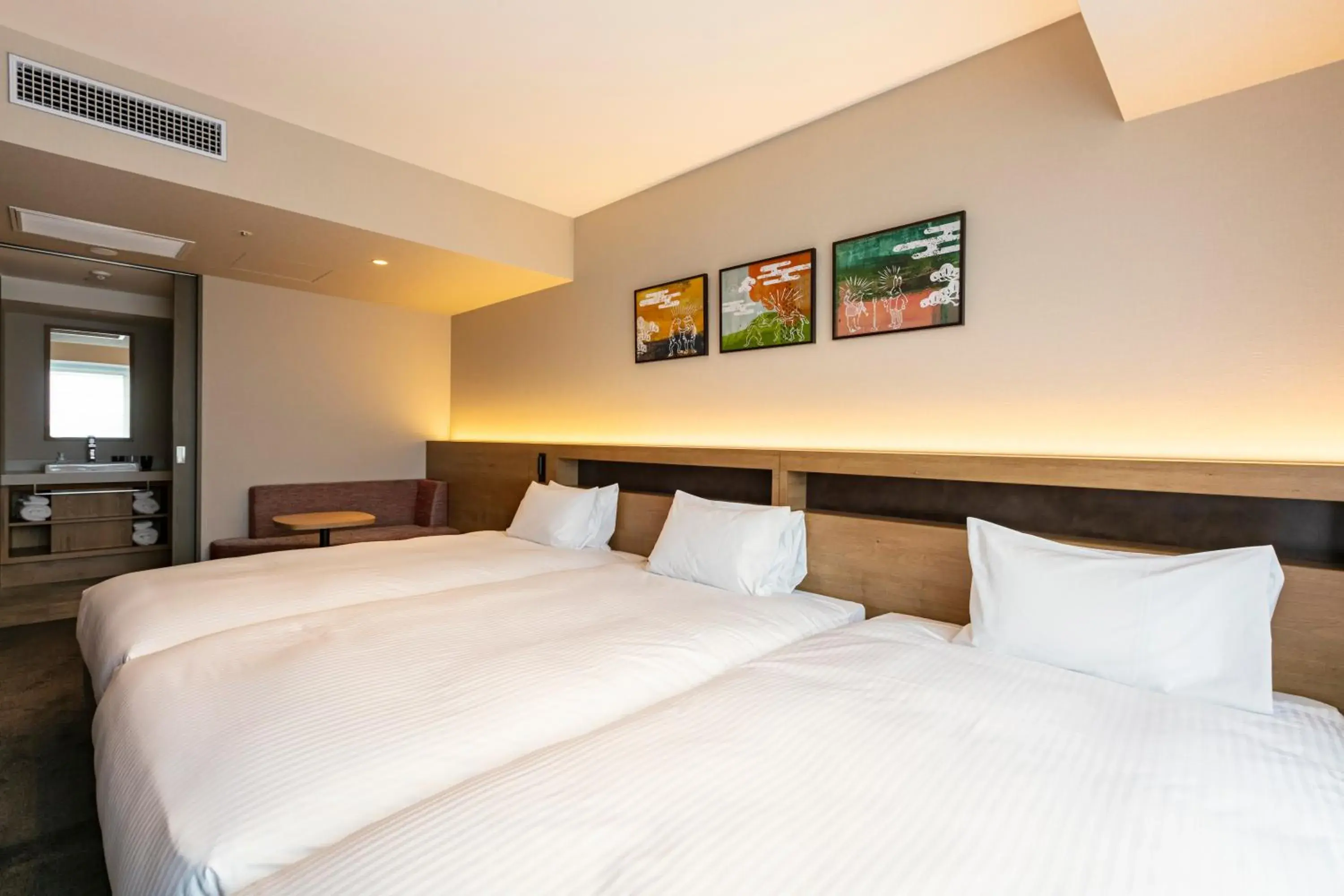 Bed in Hotel Forza Osaka Namba Bed in Hotel Forza Osaka Namba