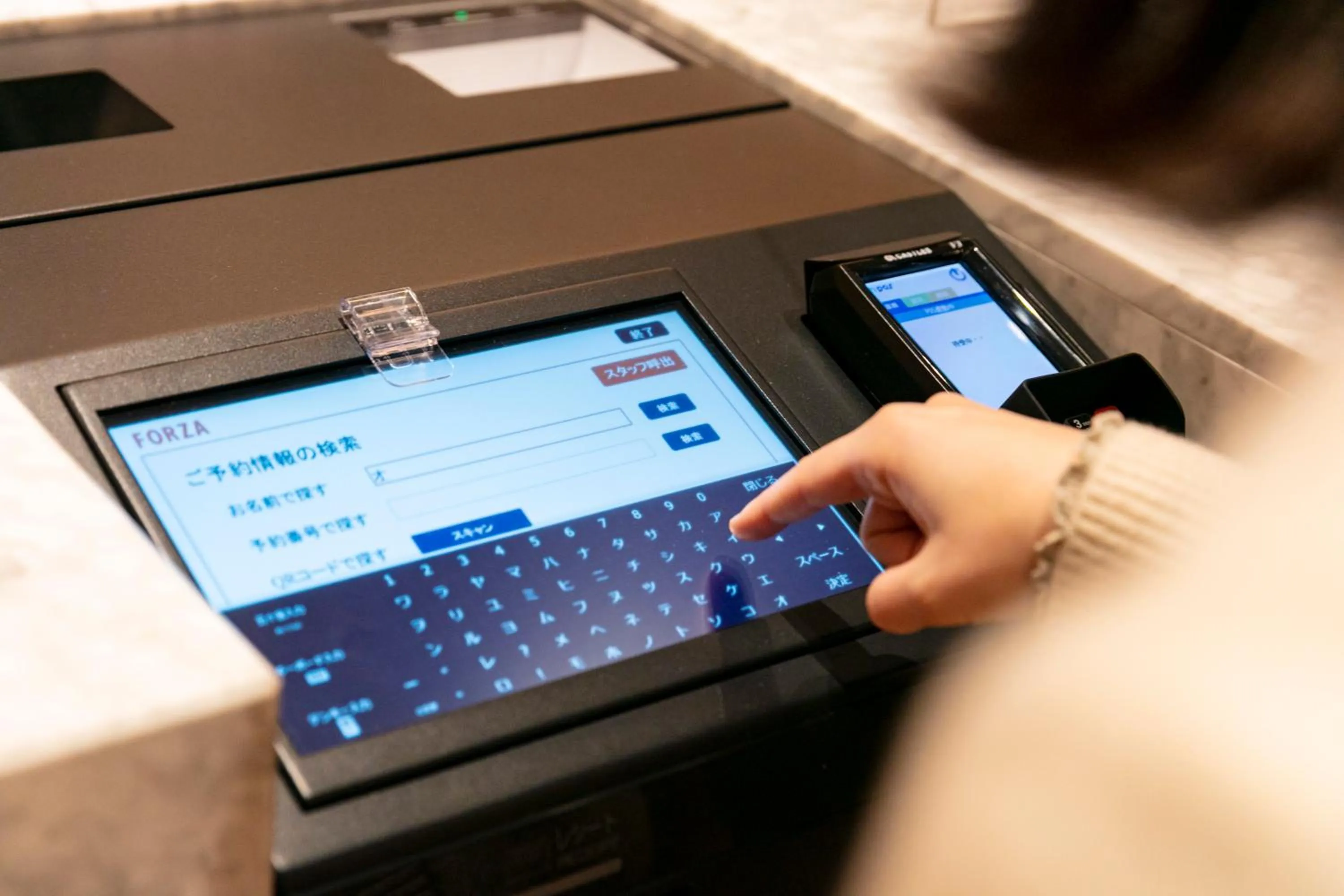 Lobby or reception in Hotel Forza Osaka Namba