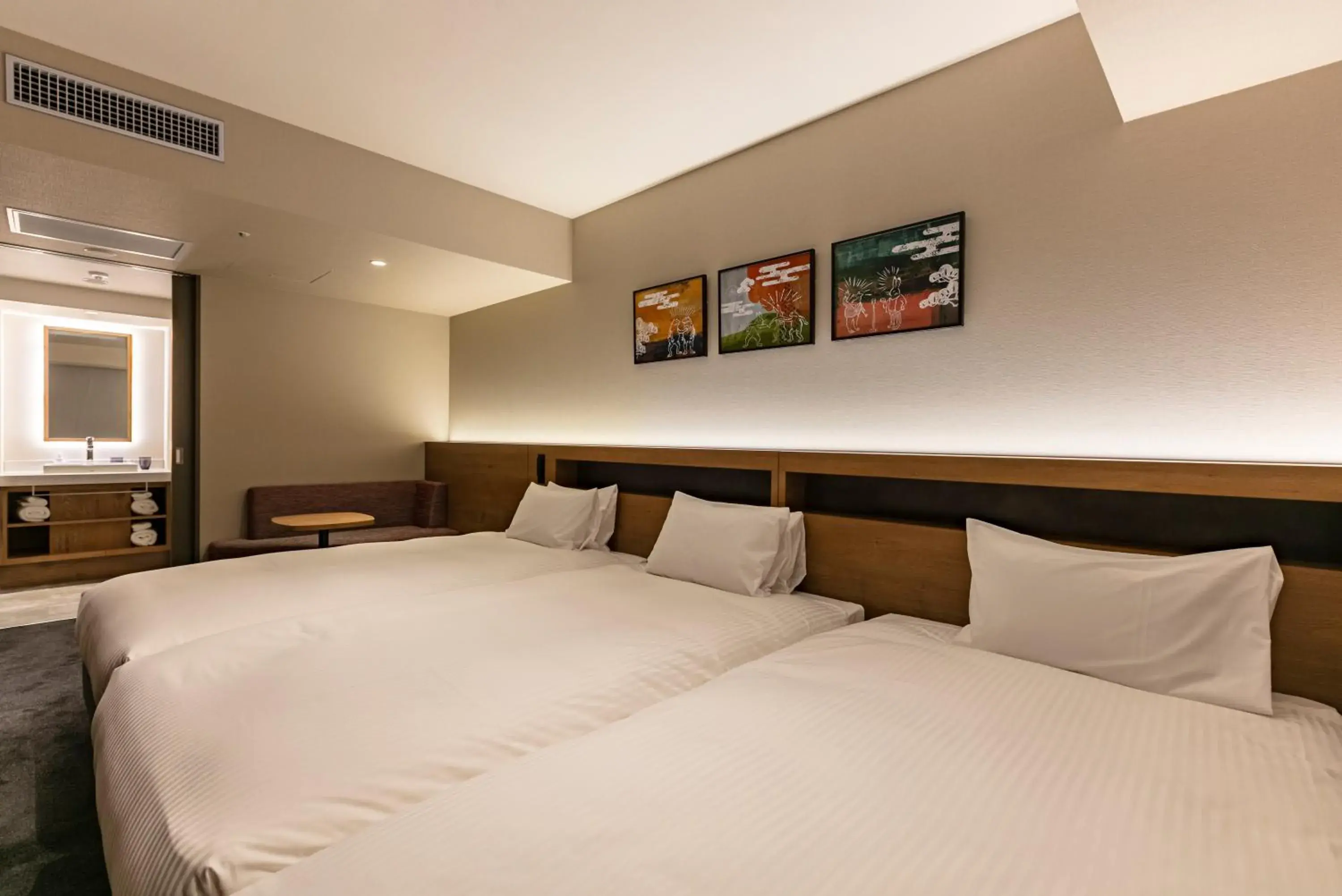 Bed in Hotel Forza Osaka Namba Bed in Hotel Forza Osaka Namba