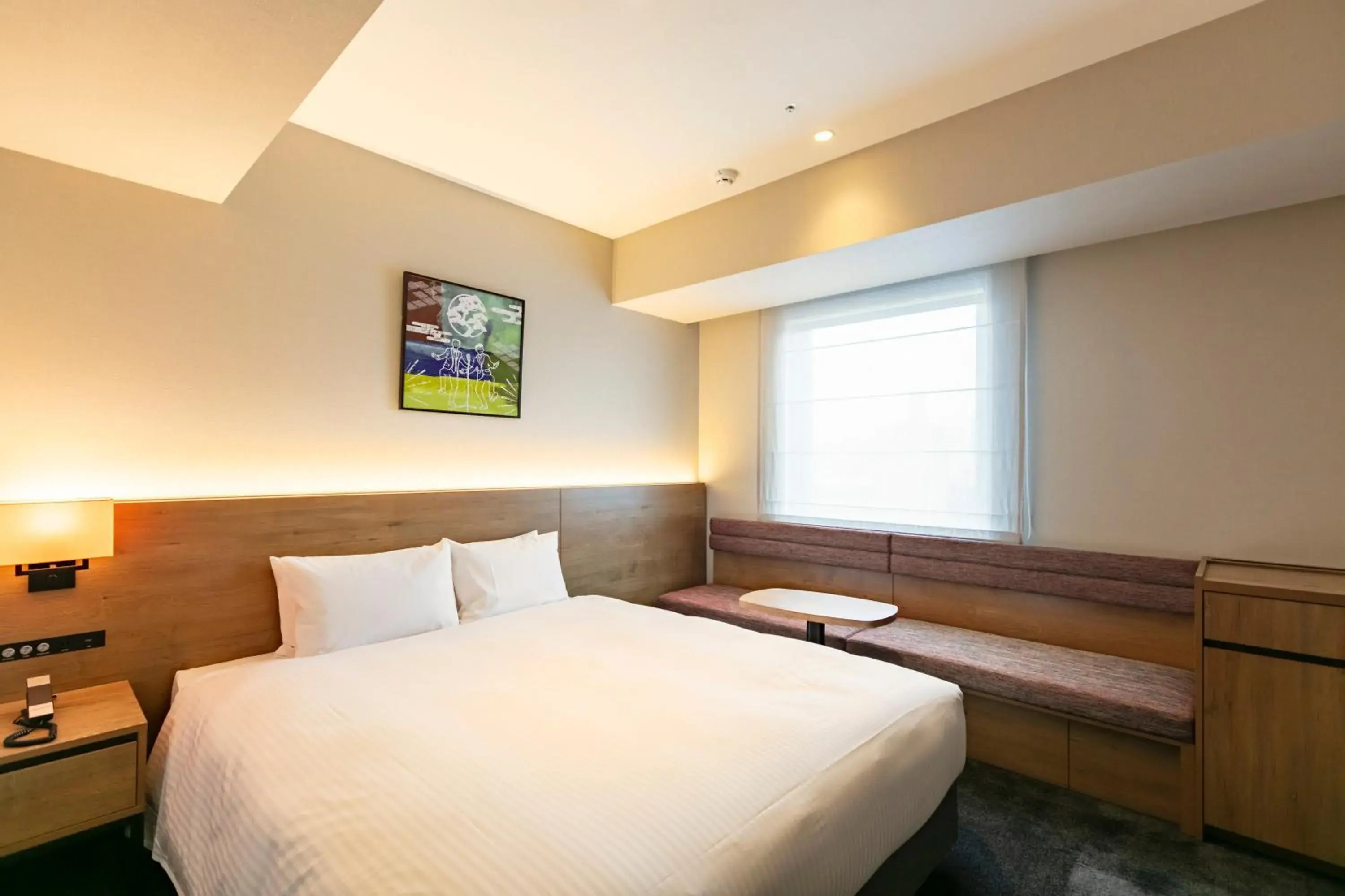 Bed in Hotel Forza Osaka Namba Bed in Hotel Forza Osaka Namba