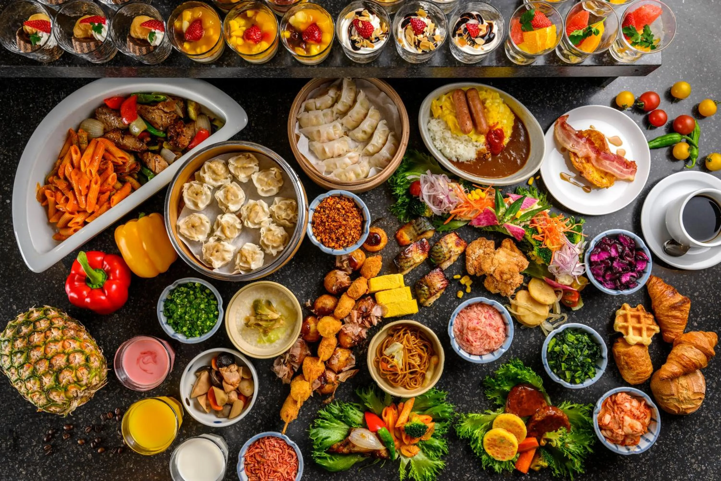 Breakfast in Hotel Forza Osaka Namba