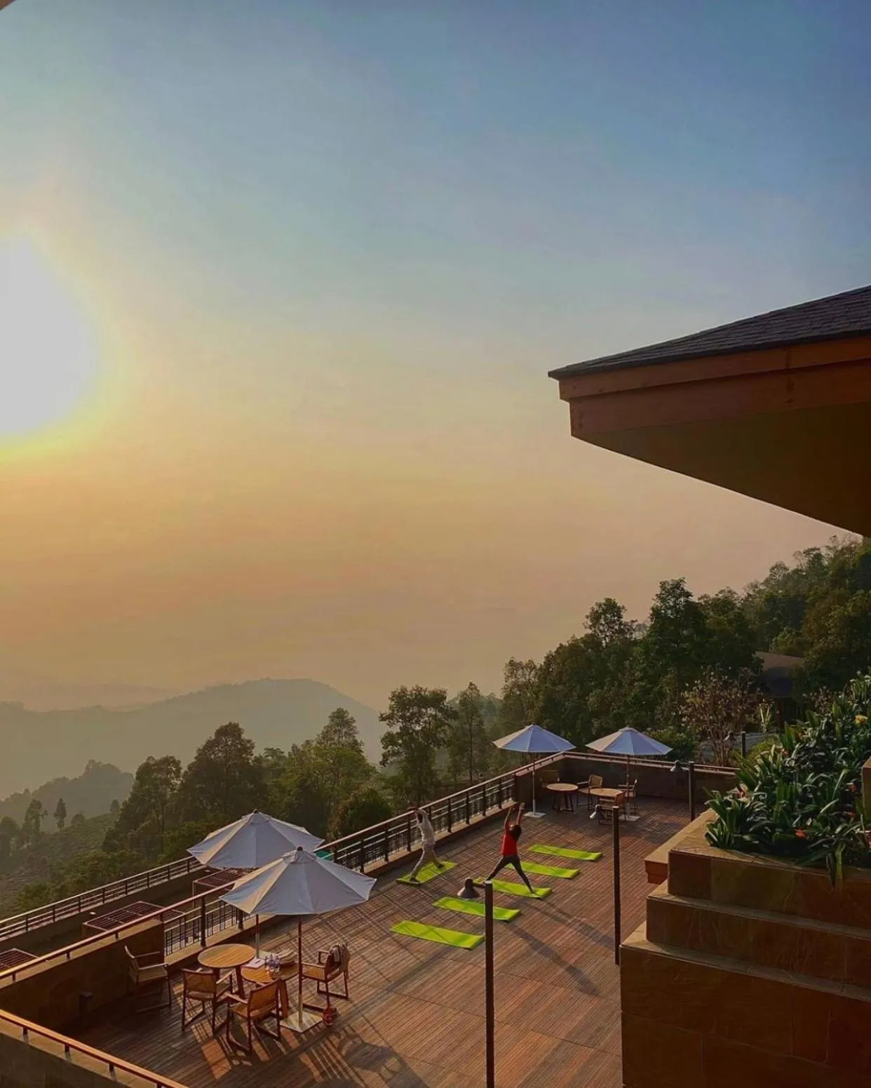 Balcony/Terrace in Taj Chia Kutir Resort & Spa Darjeeling
