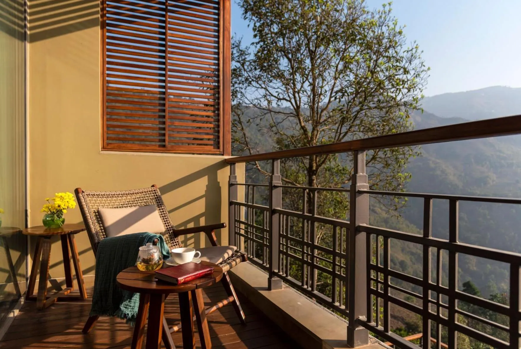 Balcony/Terrace in Taj Chia Kutir Resort & Spa Darjeeling