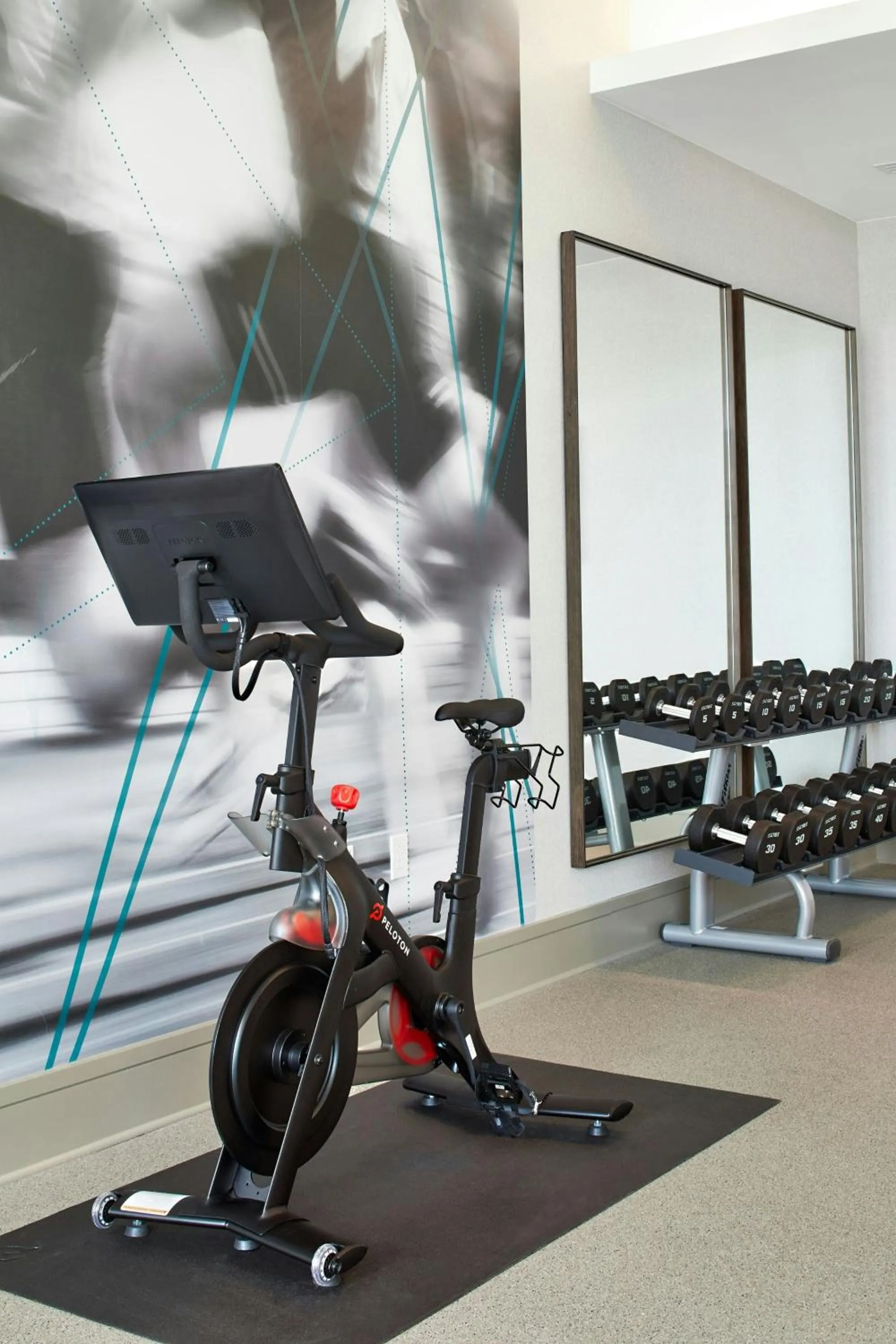 Fitness centre/facilities in UNC Charlotte Marriott Hotel & Conference Center