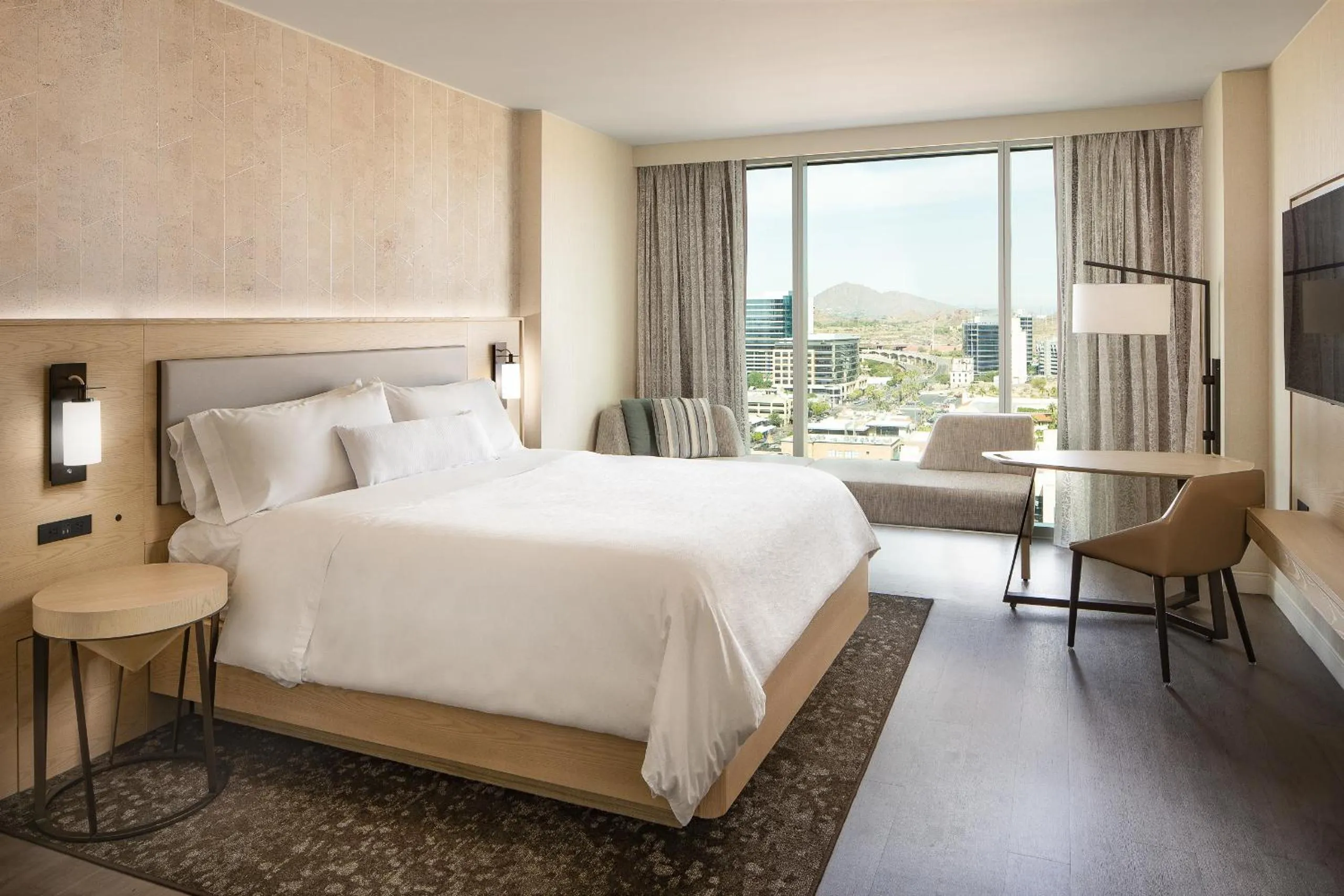 Bed in The Westin Tempe