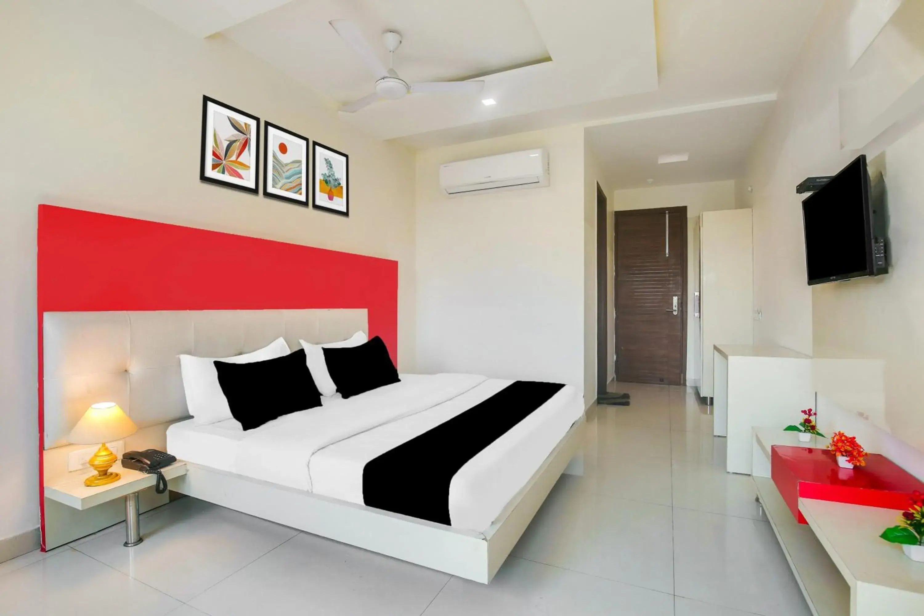 Bedroom, Bed in Super Collection O Railway Station Amritsar Formerly Golden Home Bedroom, Bed in Super Collection O Railway Station Amritsar Formerly Golden Home