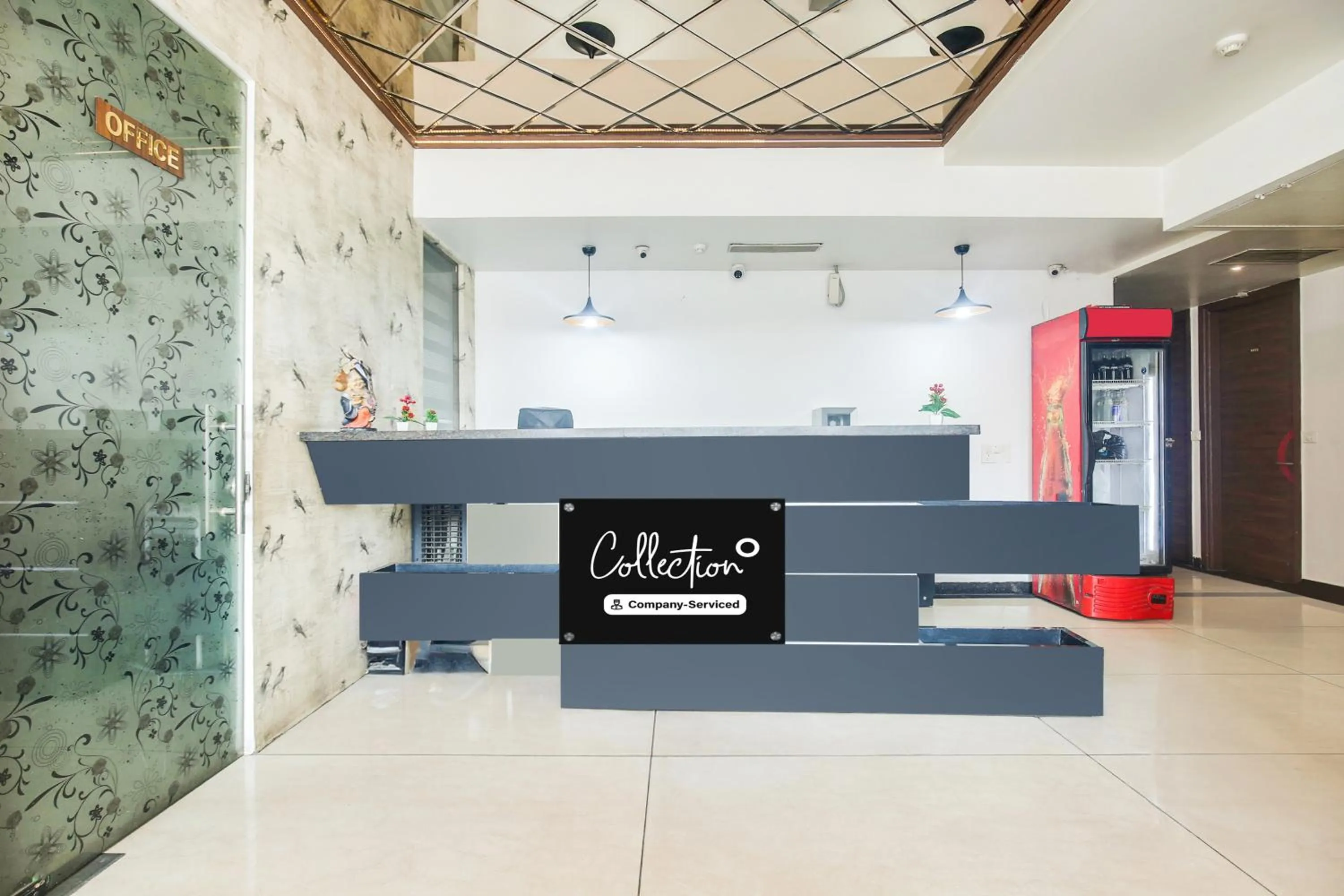 Lobby or reception in FabHotel Golden Home