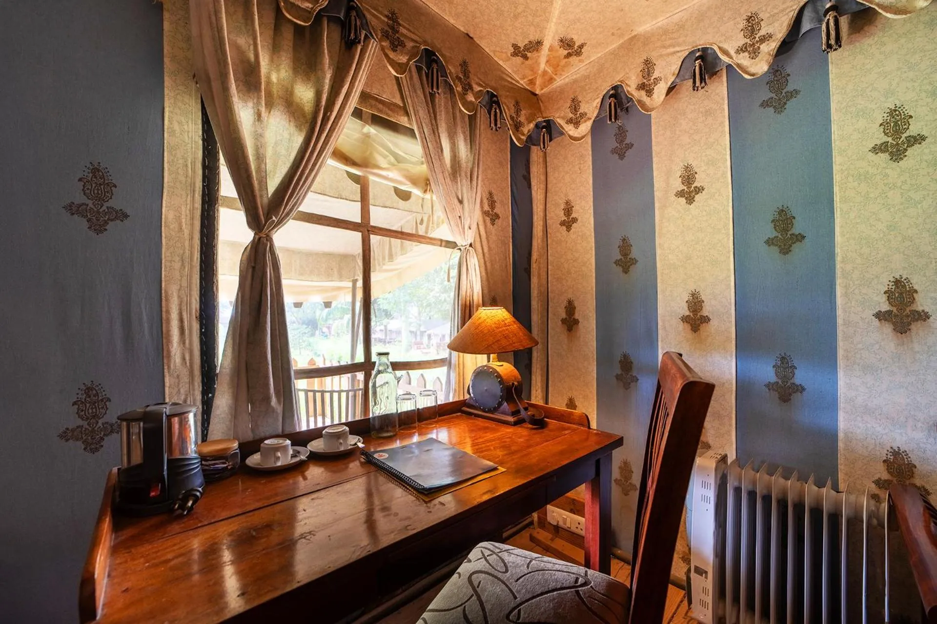 Seating area in Maa Ashapura Resort