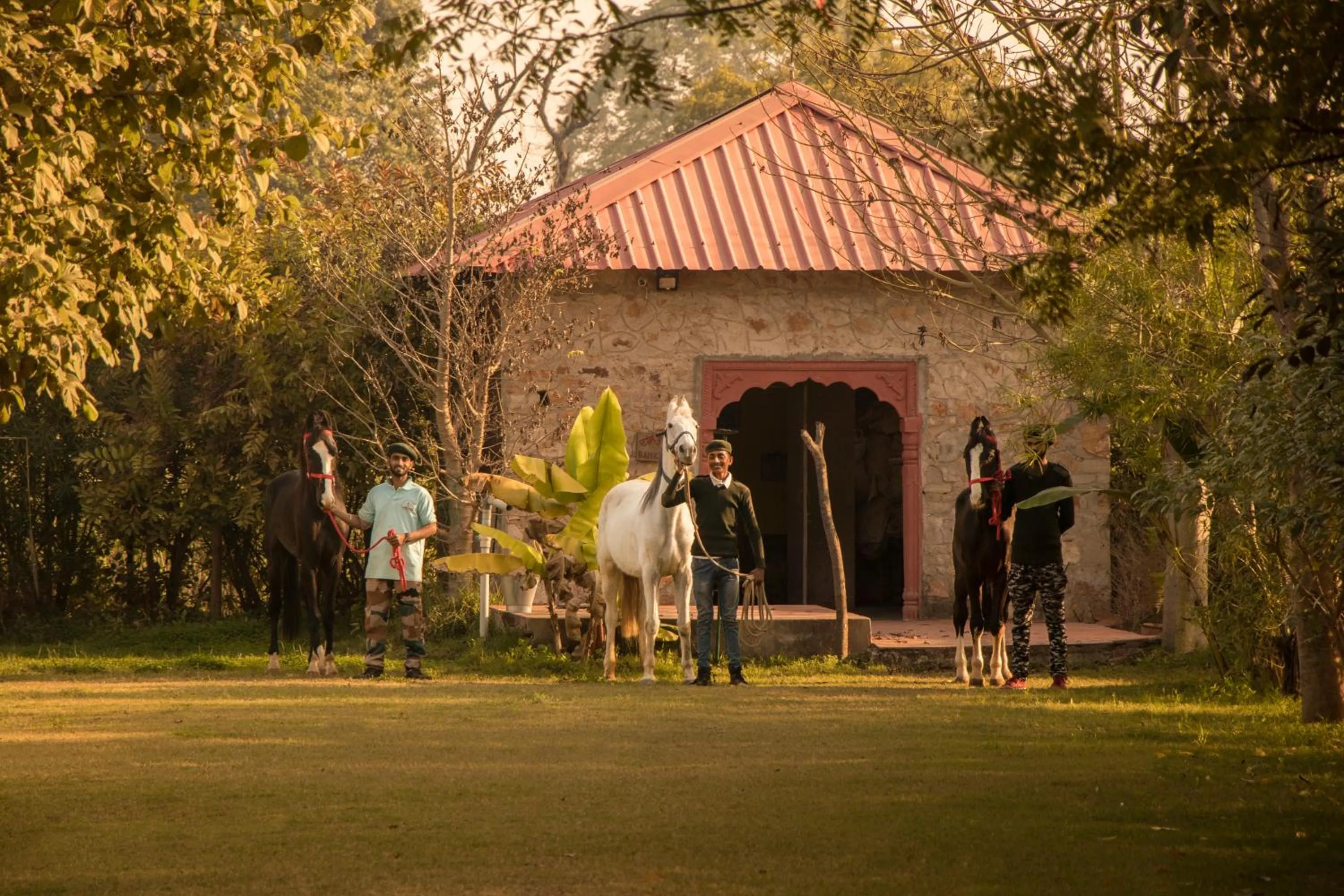 Garden view in Maa Ashapura Resort