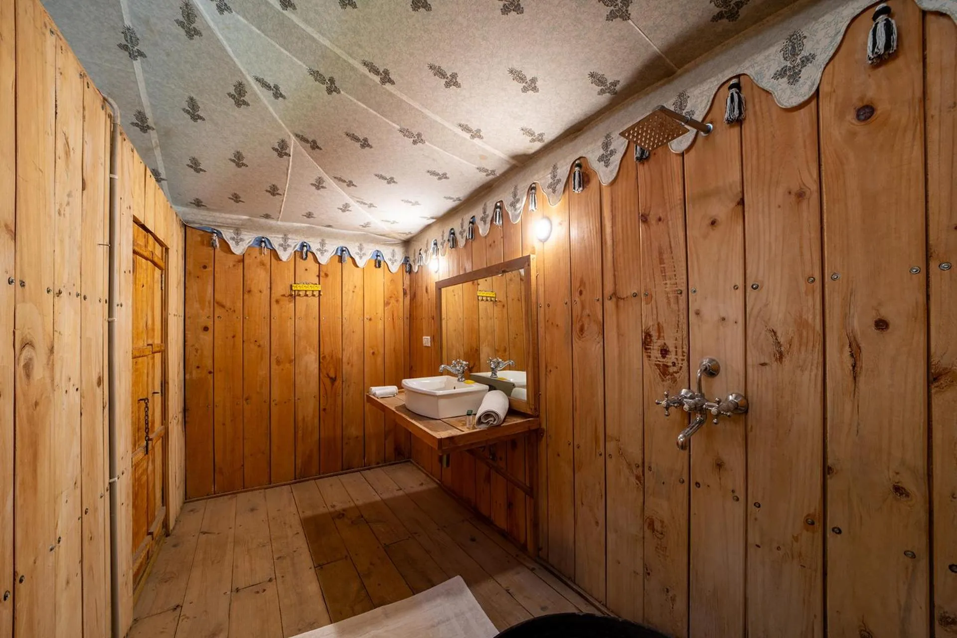 Bathroom in Maa Ashapura Resort