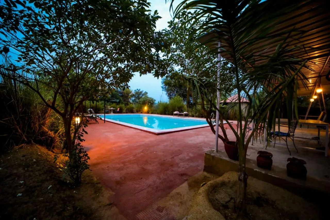 Swimming pool in Maa Ashapura Resort