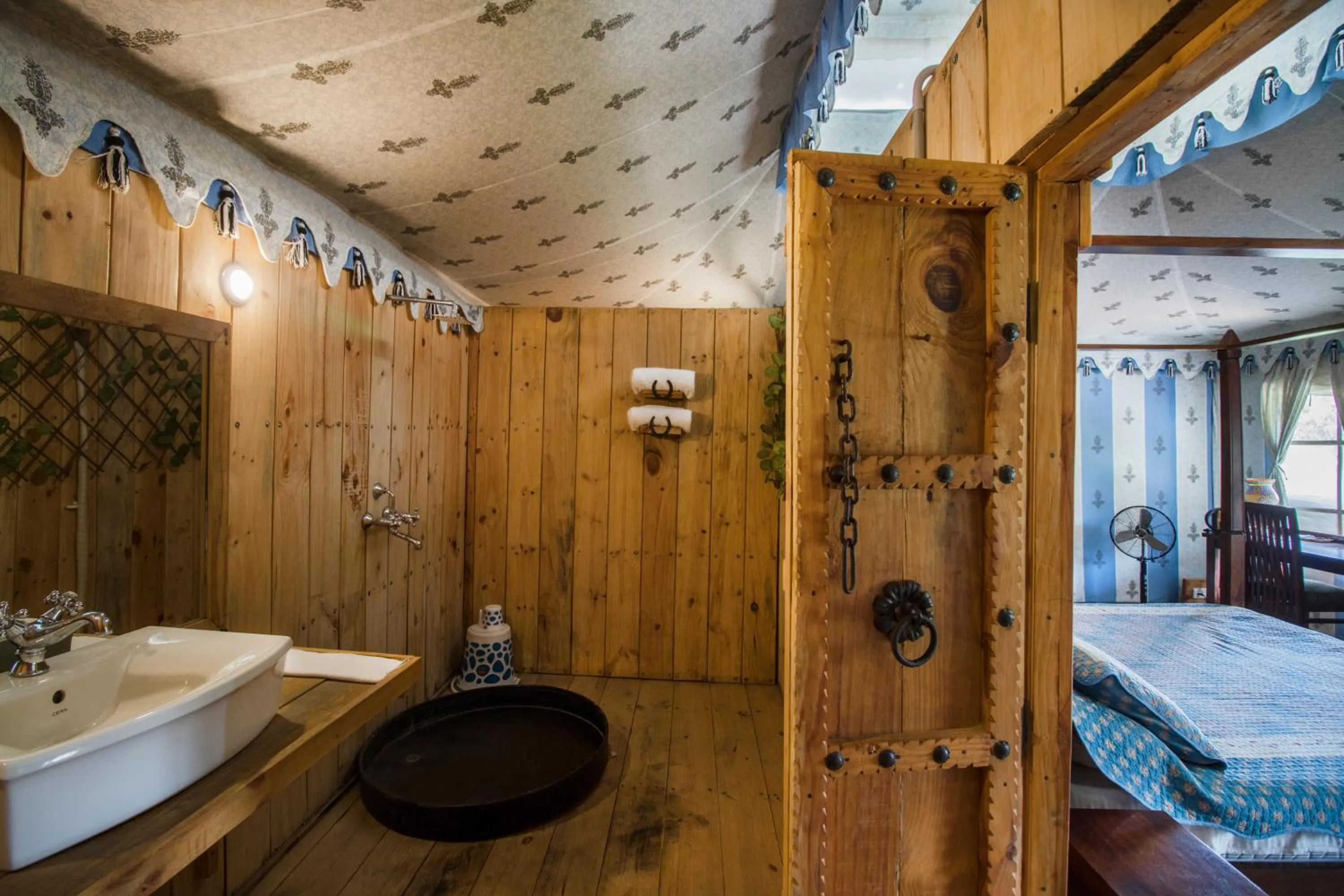 Bathroom in Maa Ashapura Resort