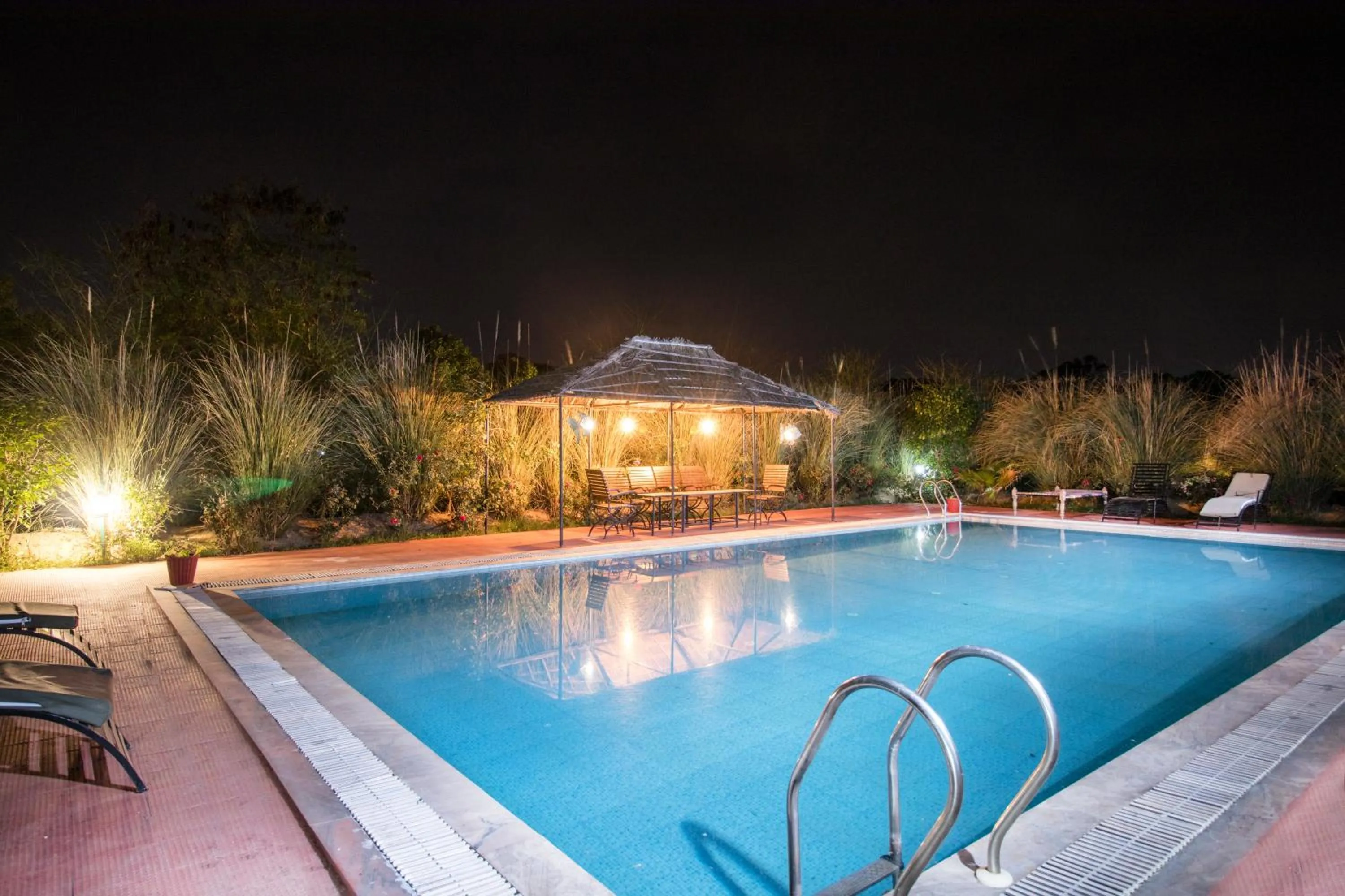 Swimming pool in Maa Ashapura Resort