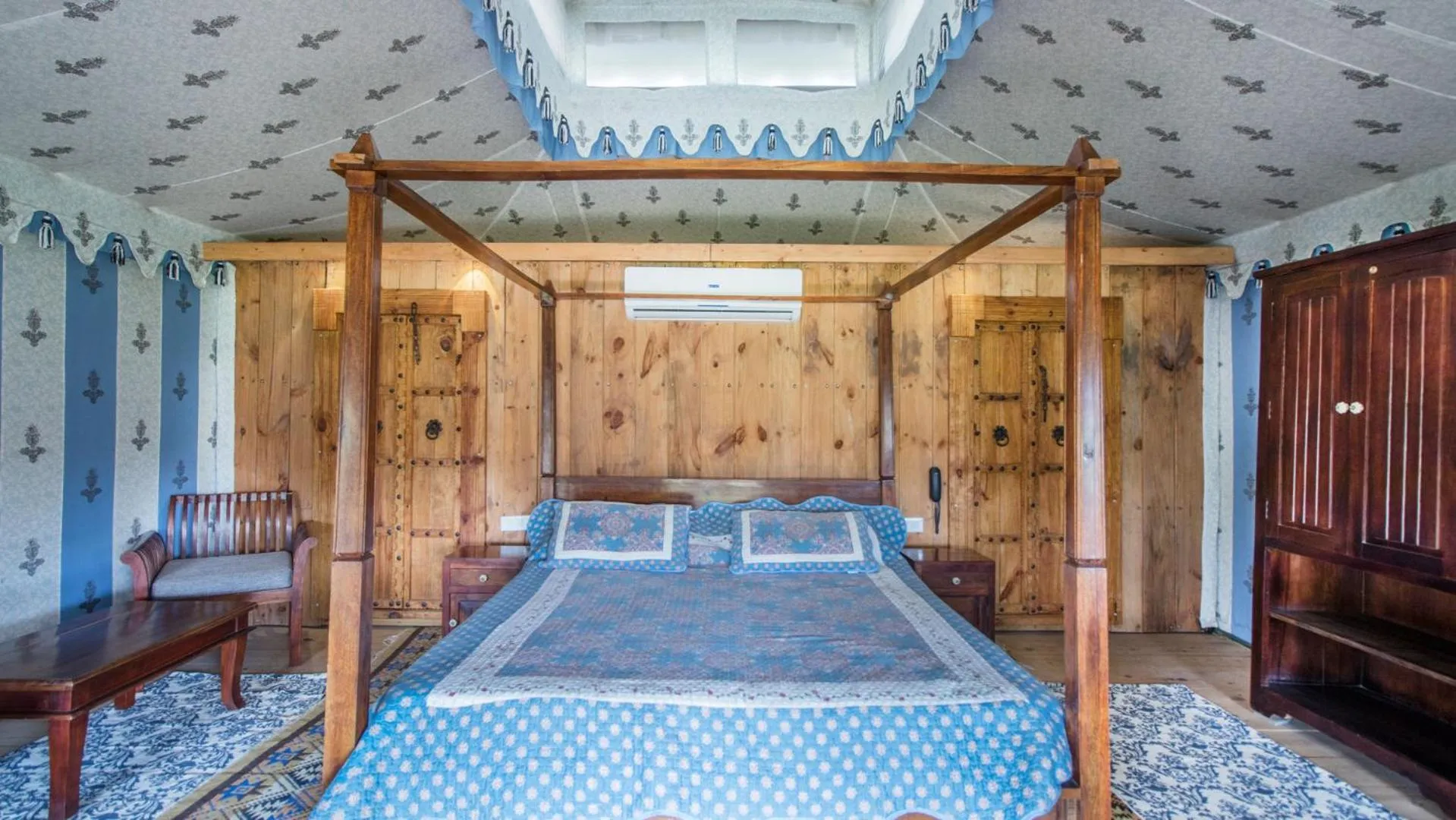 Bed in Maa Ashapura Resort