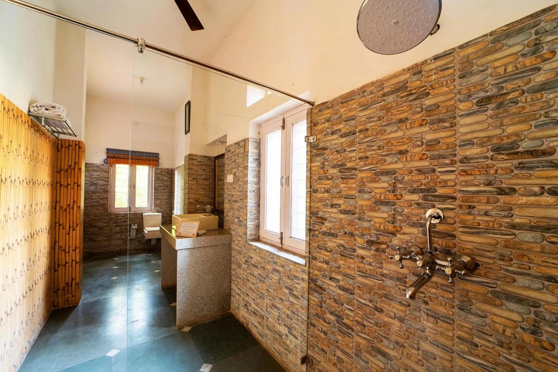 Bathroom in Maa Ashapura Resort