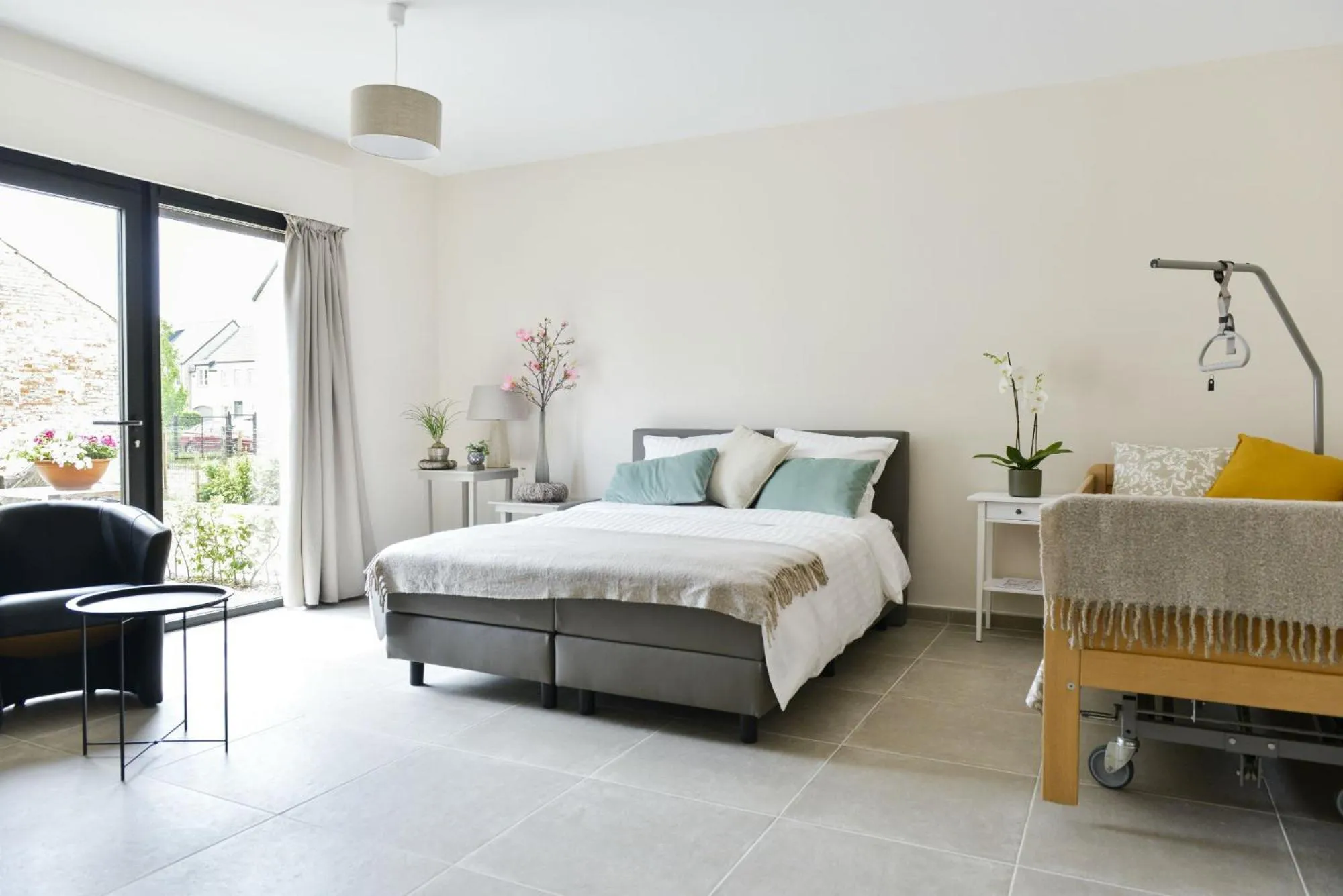 Balcony/Terrace, Bed in B&B O Chocolat Cho