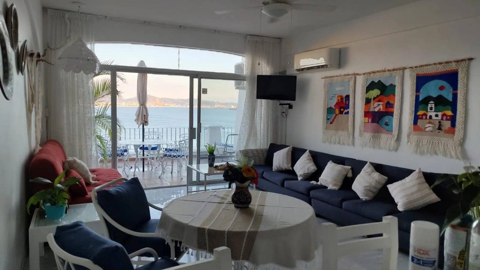 Living room in Hermoso condominio en Bahía Manzanillo