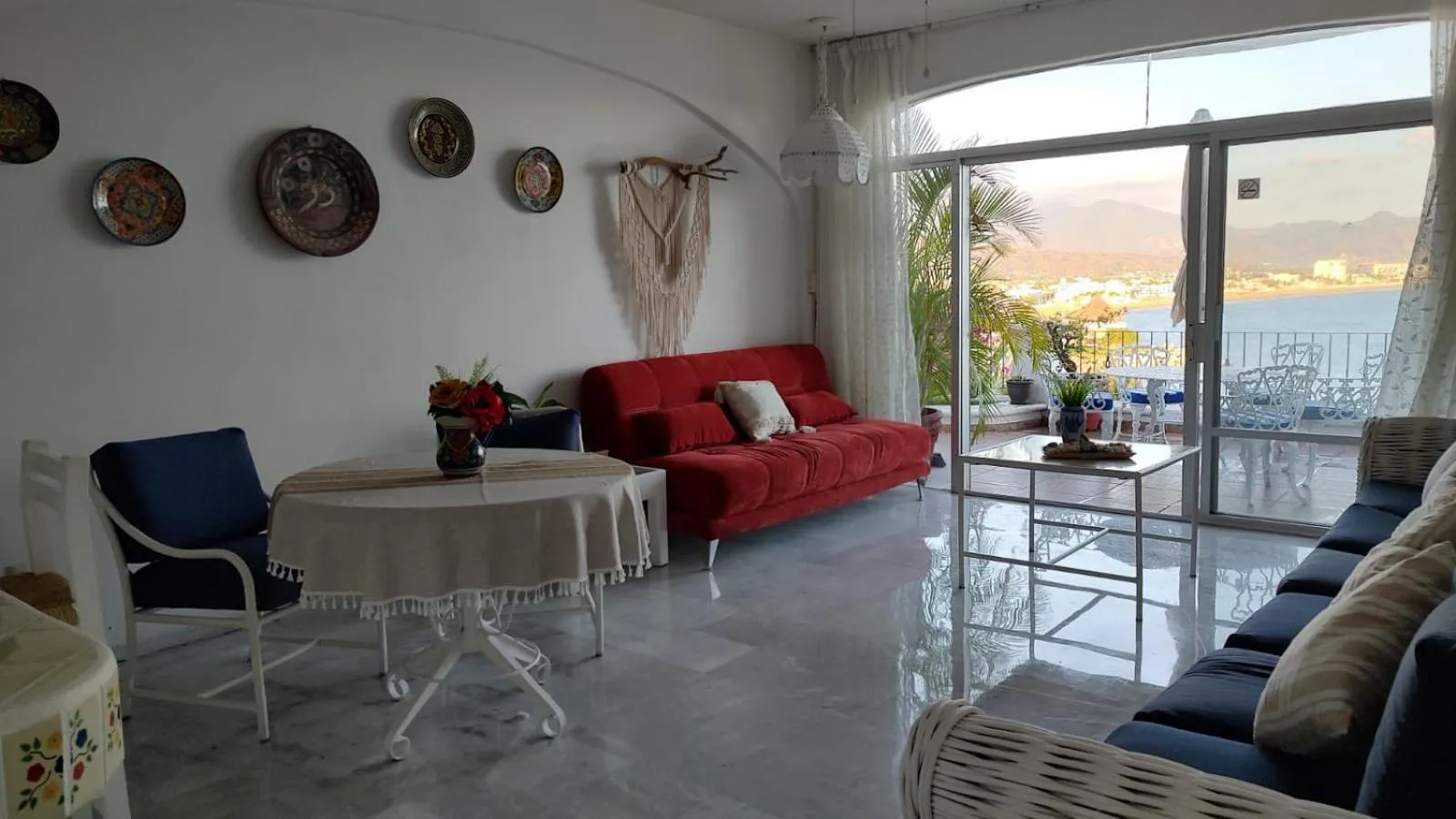 Living room in Hermoso condominio en Bahía Manzanillo