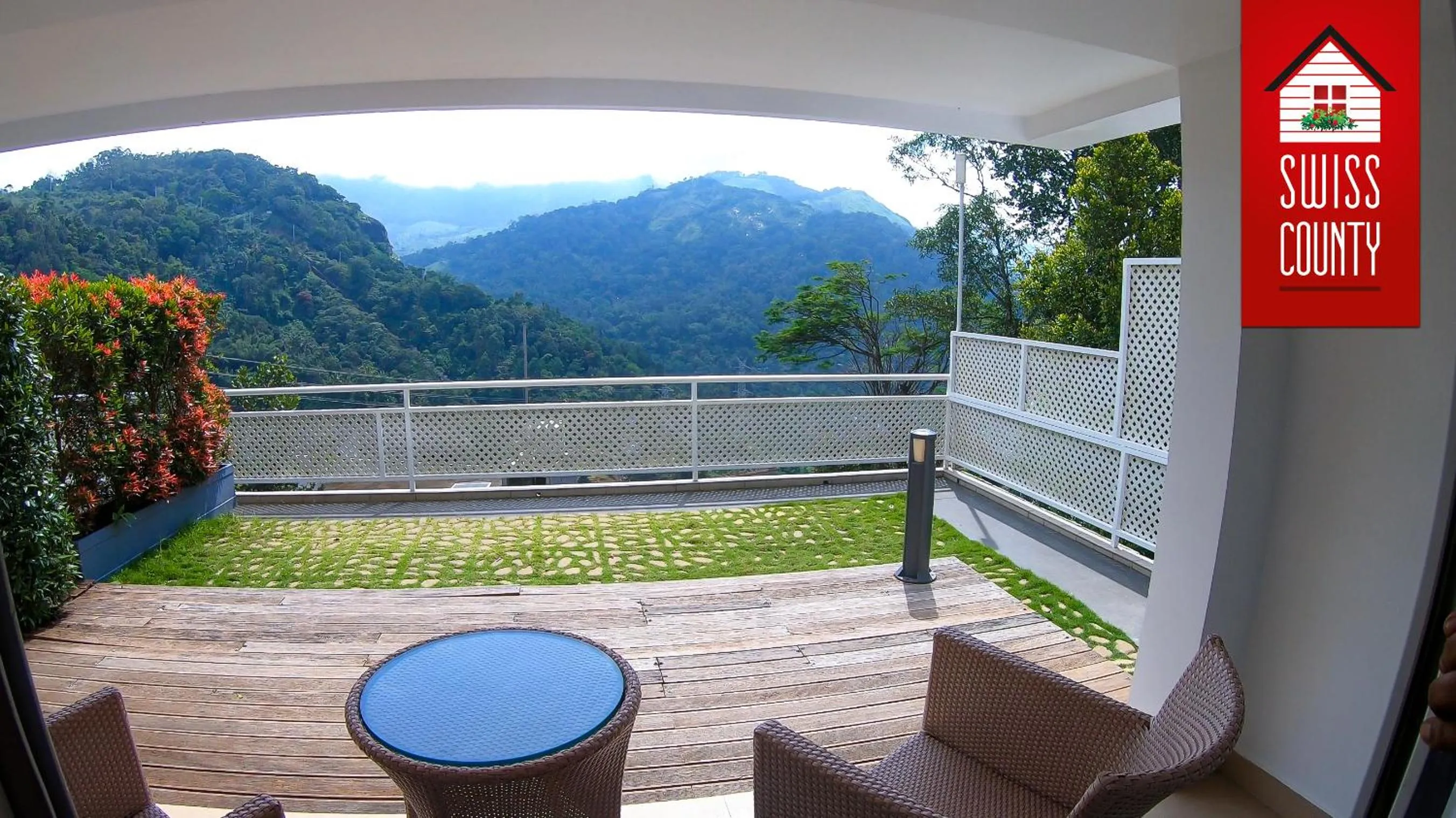 Balcony/Terrace in SWISS COUNTY