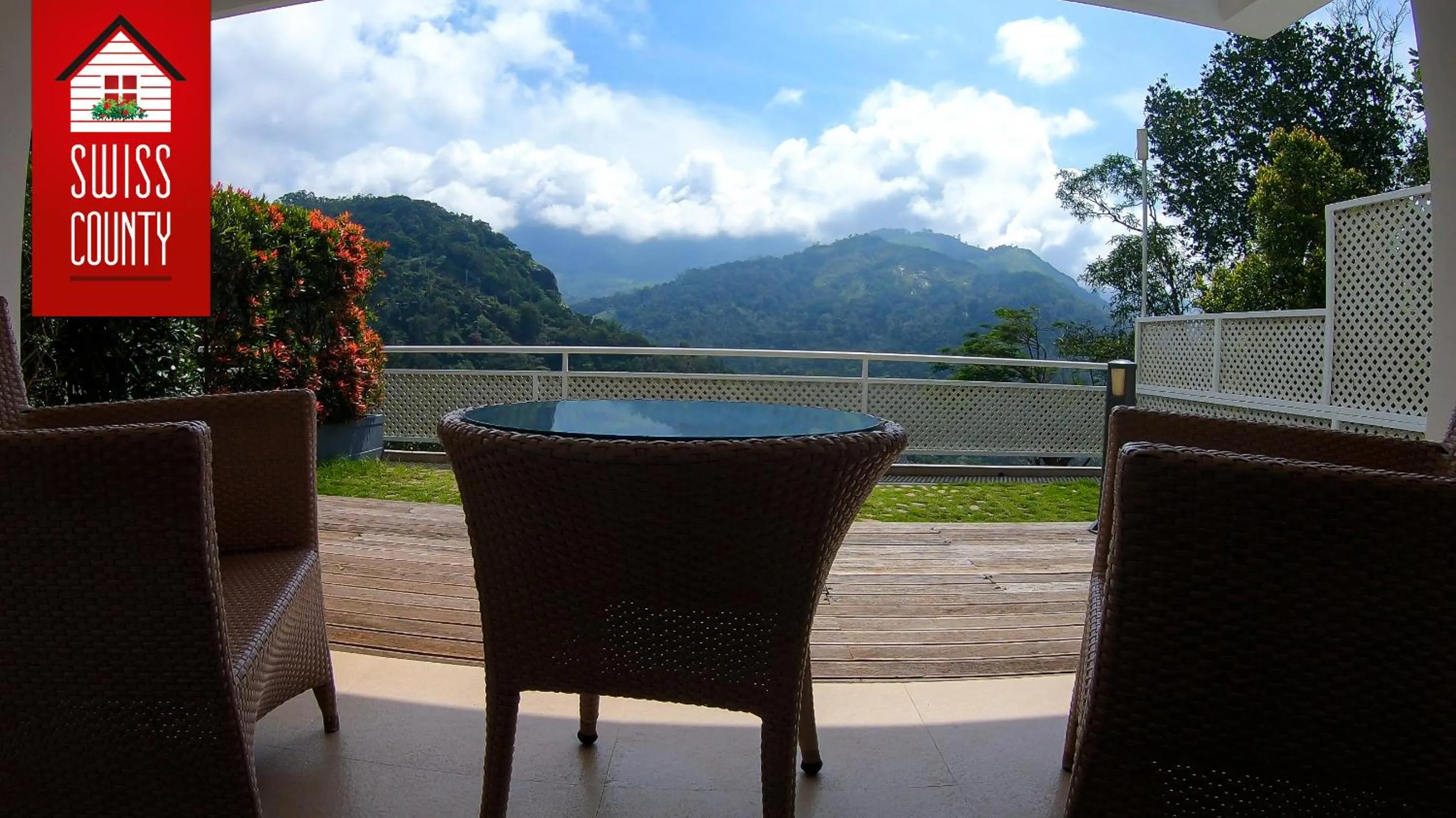 Balcony/Terrace in SWISS COUNTY