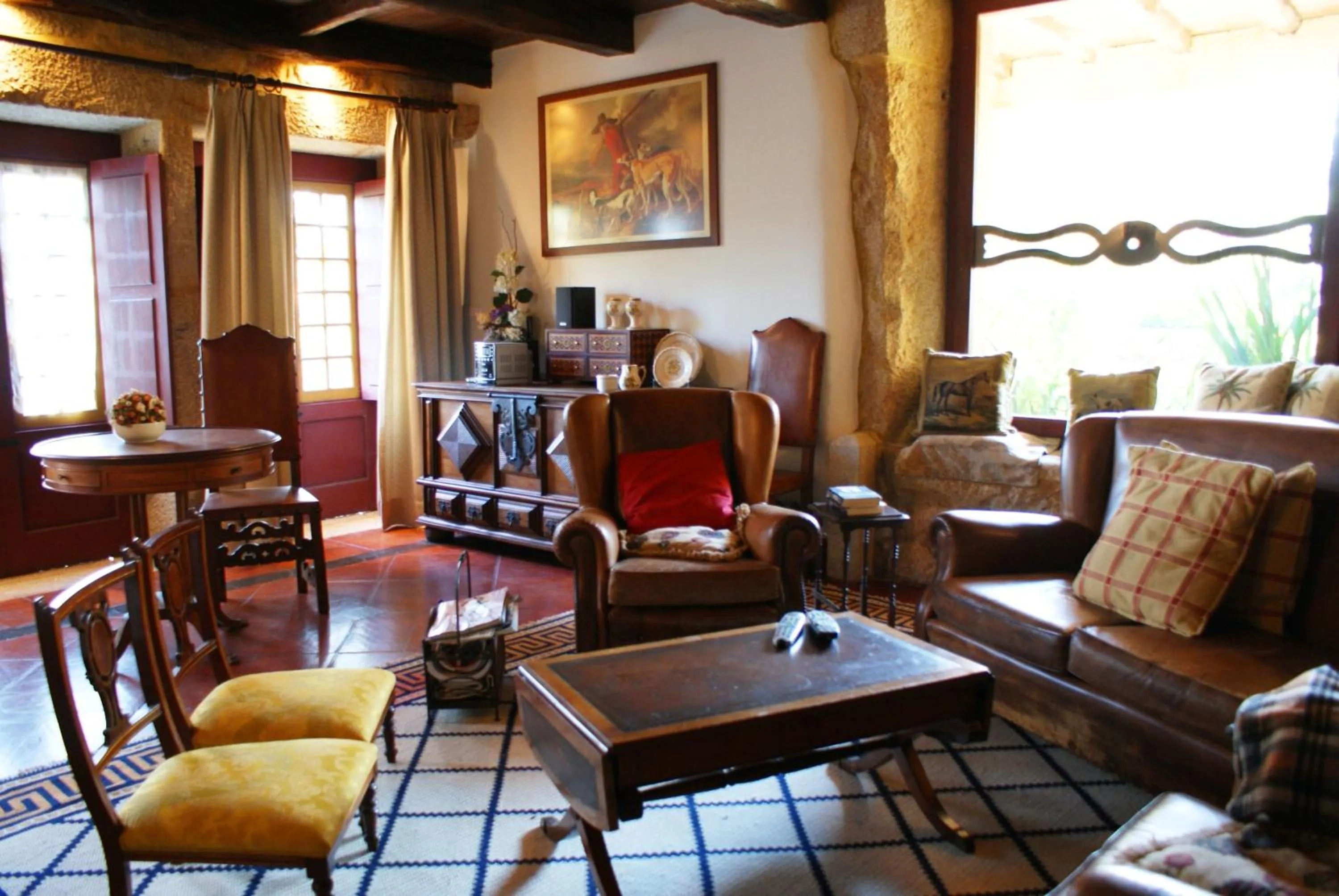 Communal lounge/ TV room in Quinta Da Agra