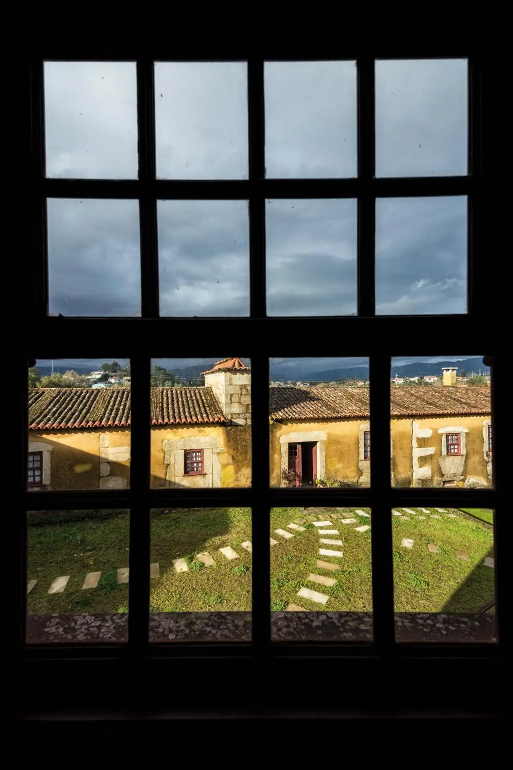 Inner courtyard view in Quinta Da Agra Inner courtyard view in Quinta Da Agra
