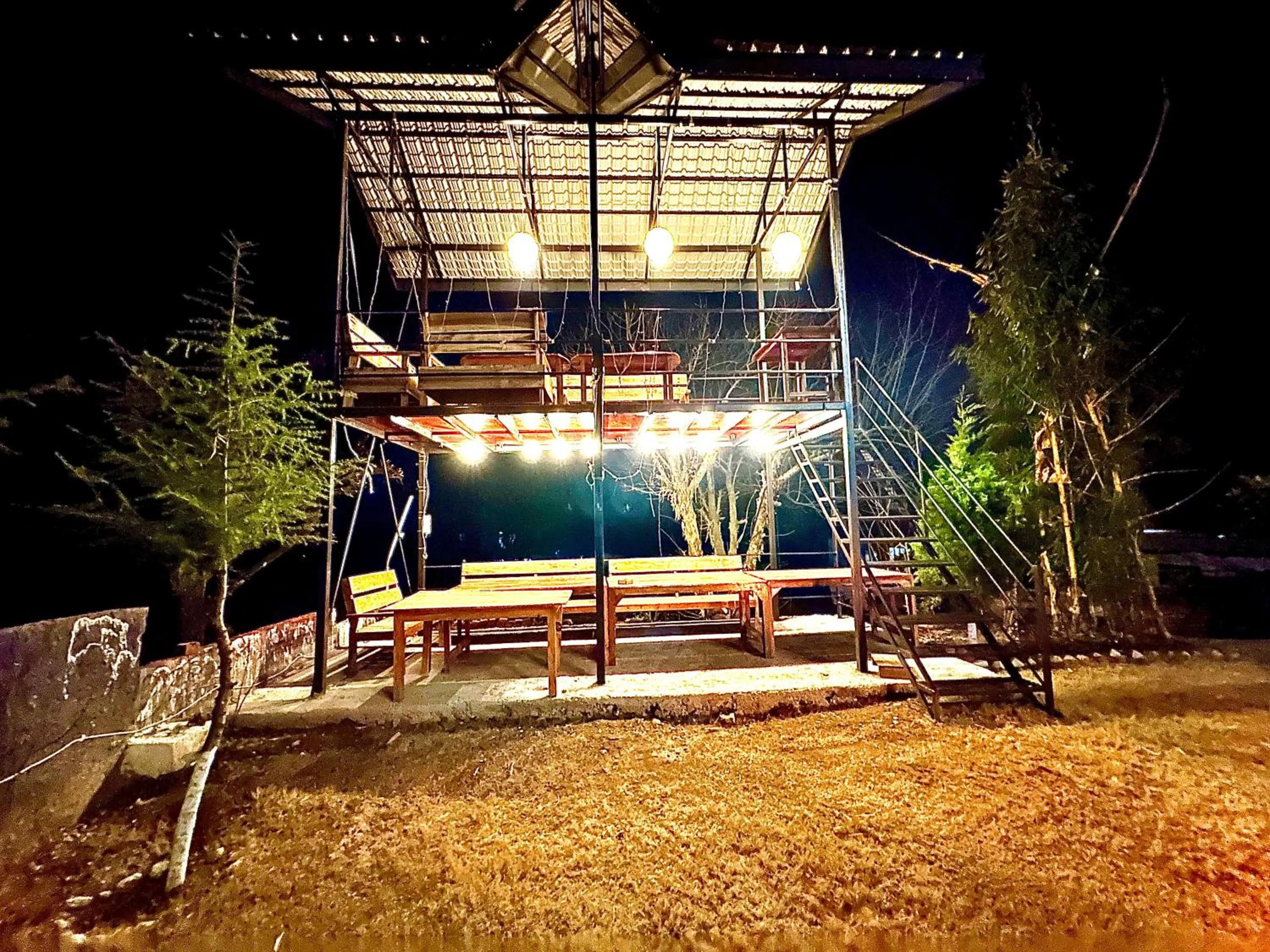 Patio in The Billing Health Resort